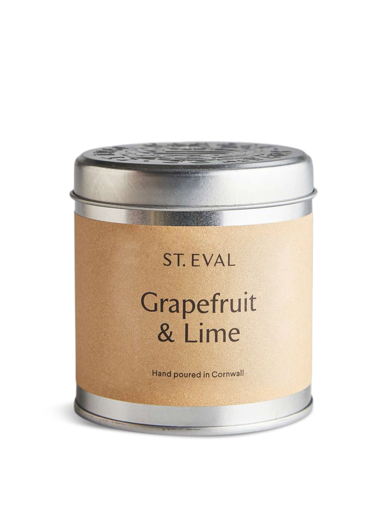 Grapefruit and Lime Scented Tin Candle