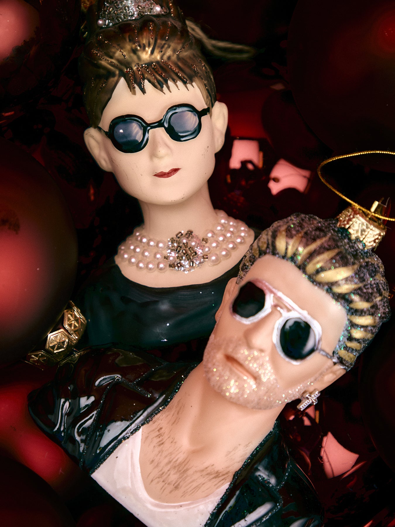 Audrey Hepburn Christmas Tree Handing Decoration