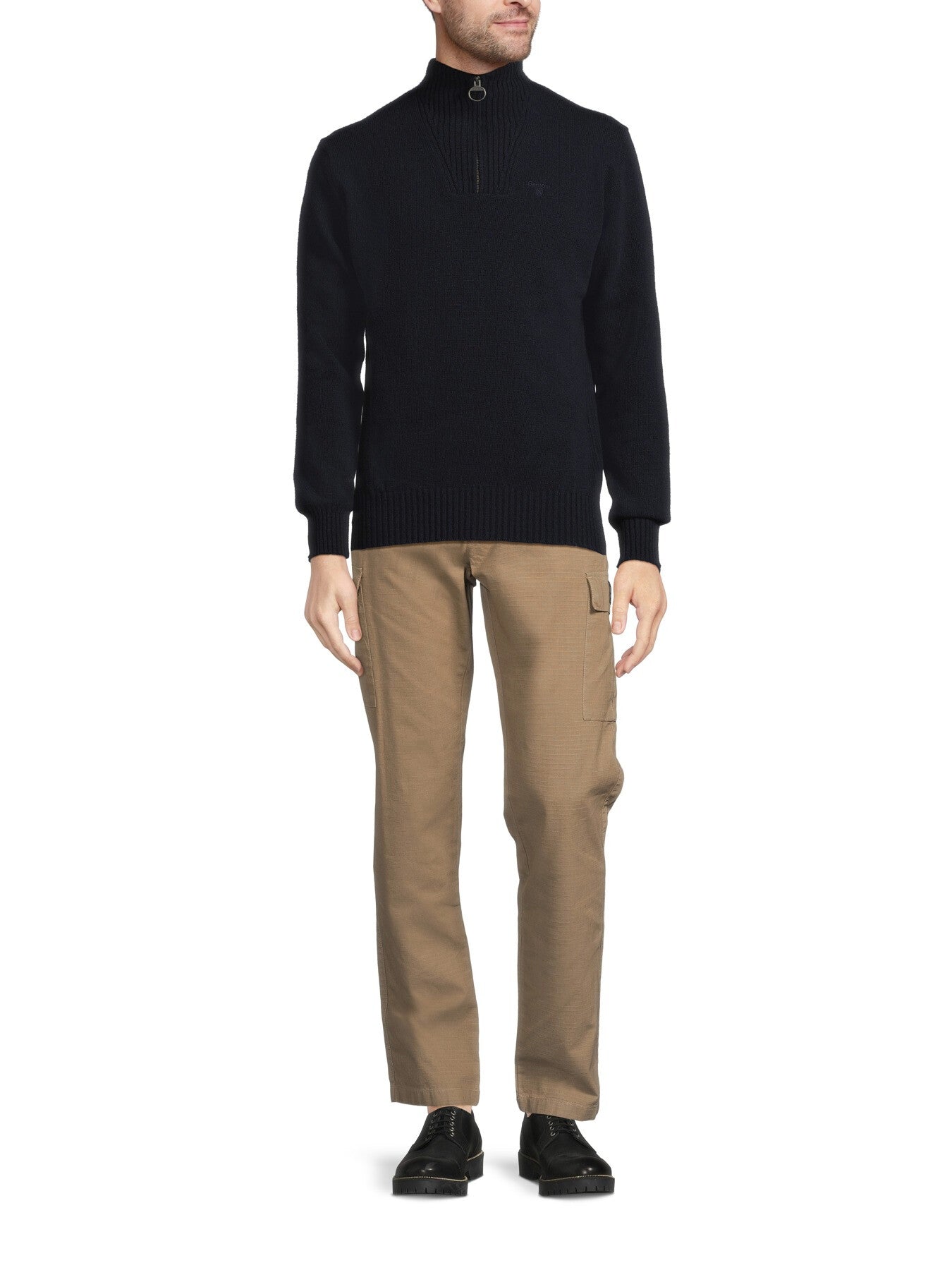 Essential Wool Half Zip