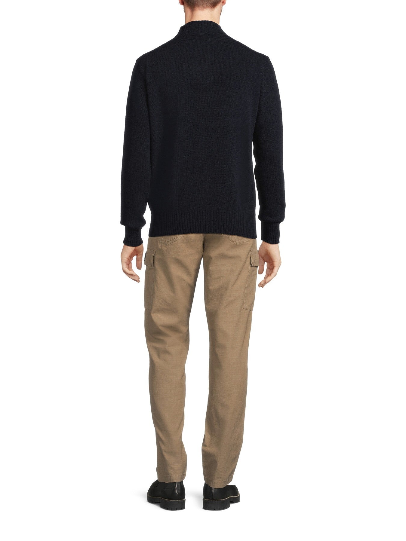 Essential Wool Half Zip