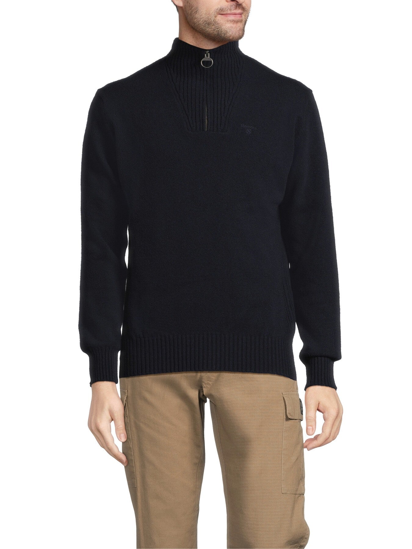 Essential Wool Half Zip
