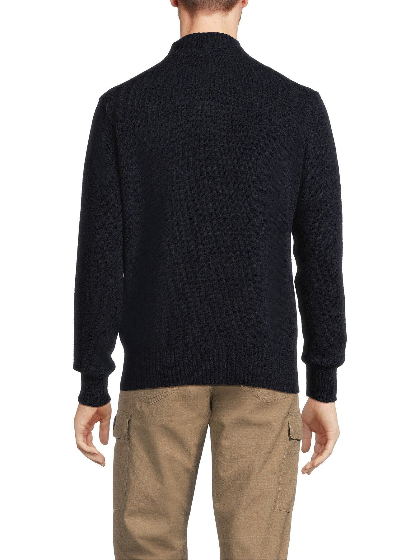 Essential Wool Half Zip