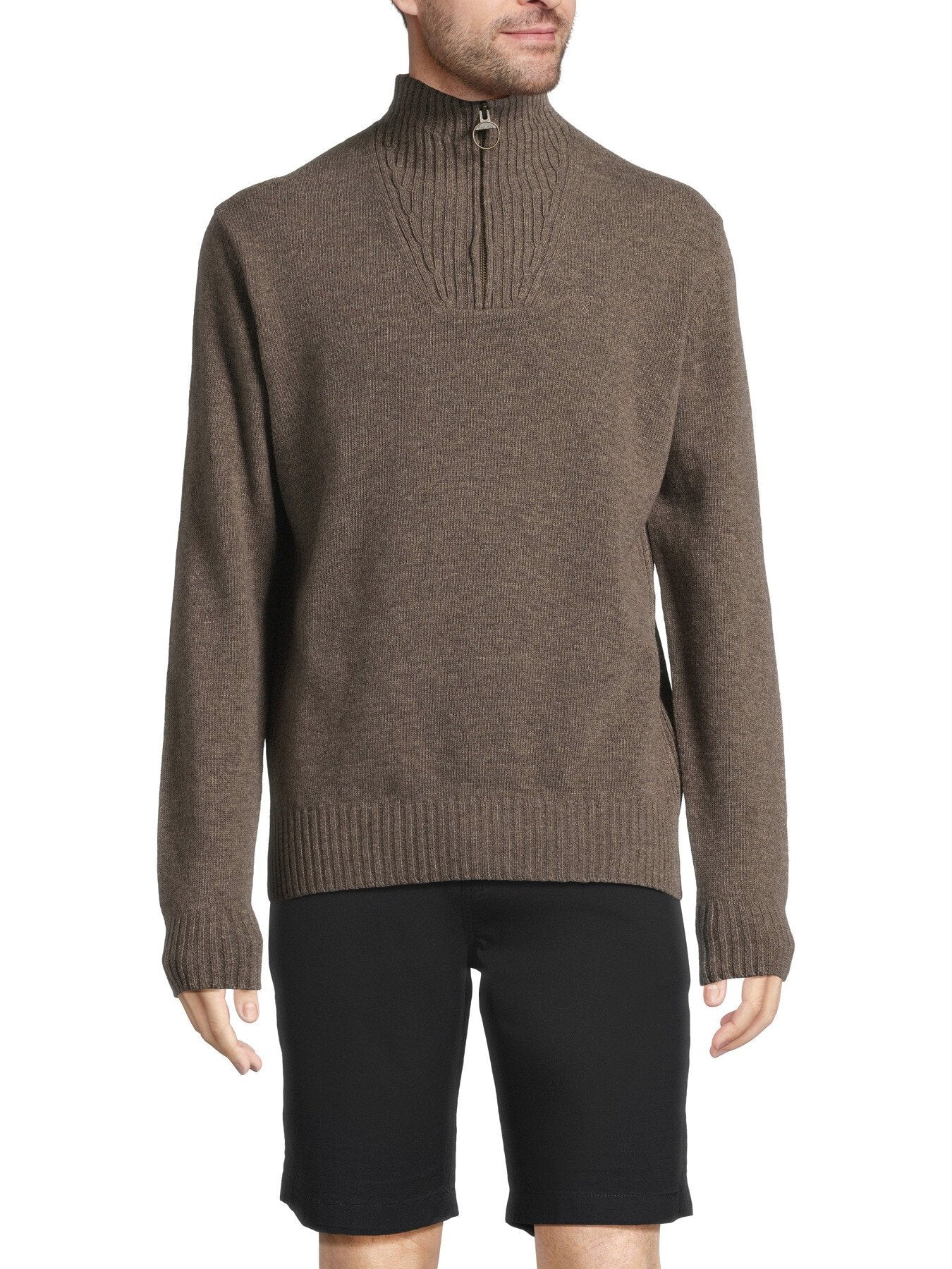 Essential Wool Half Zip