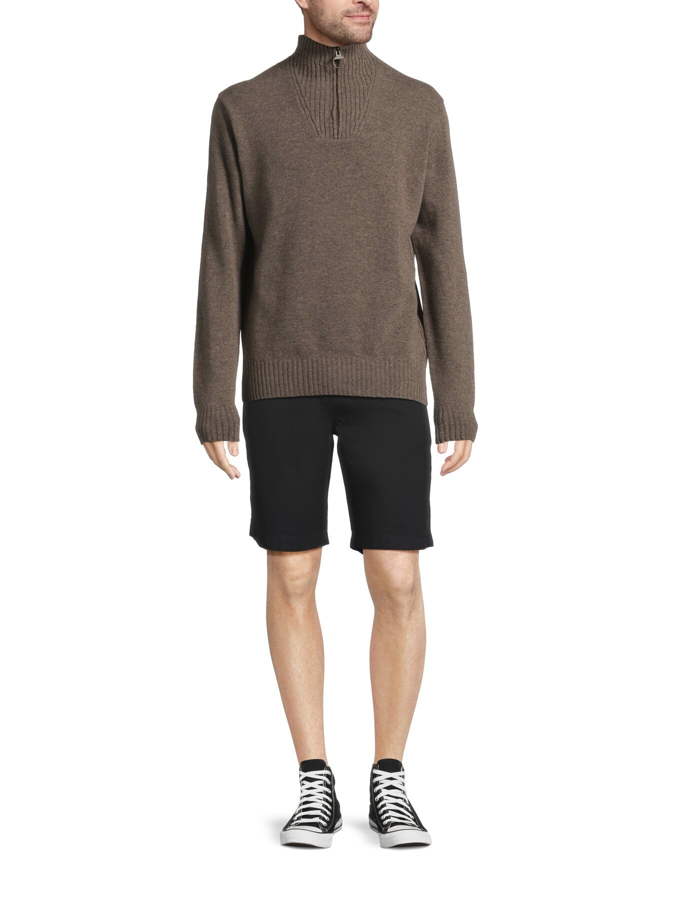 Essential Wool Half Zip