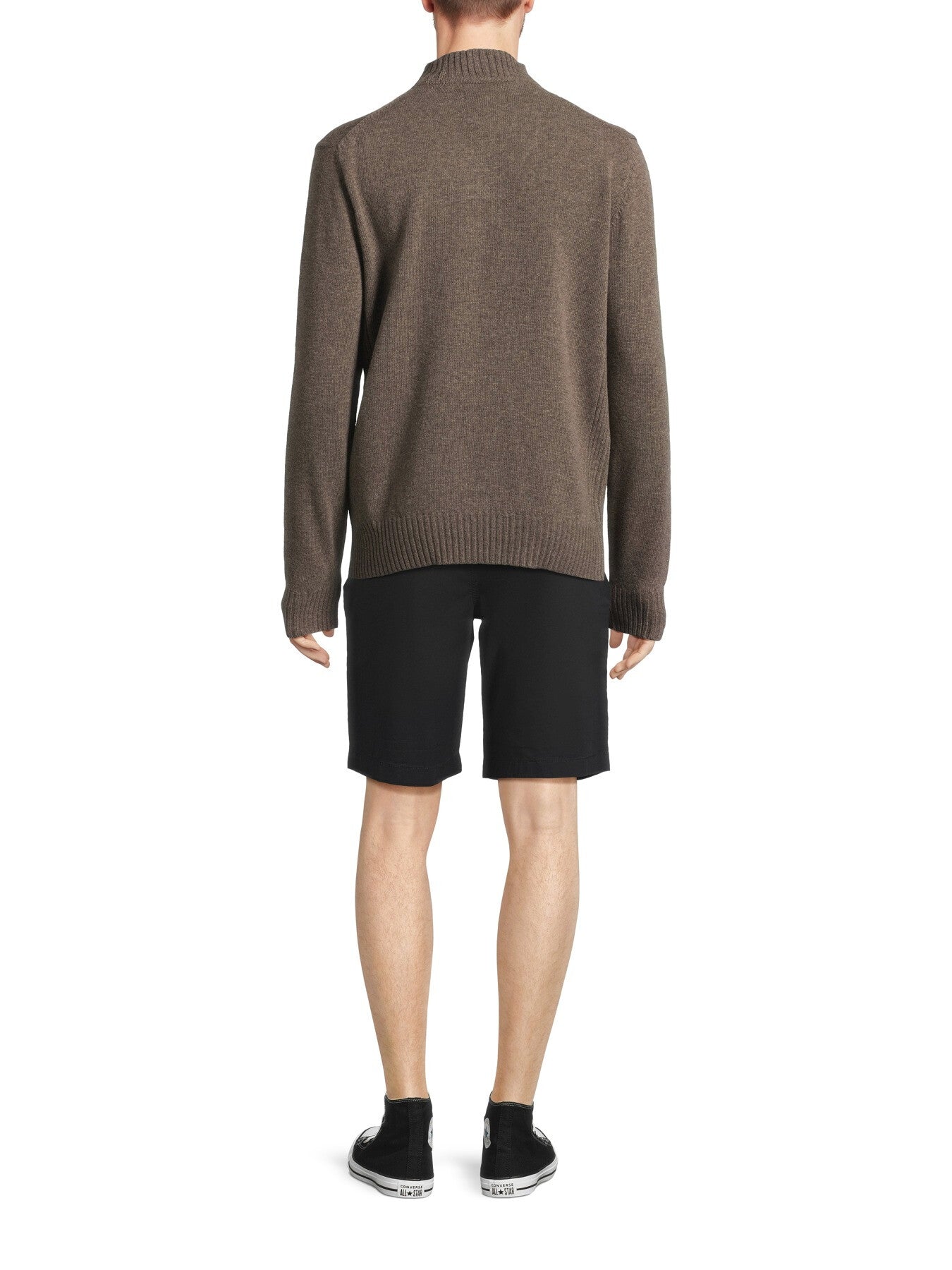 Essential Wool Half Zip