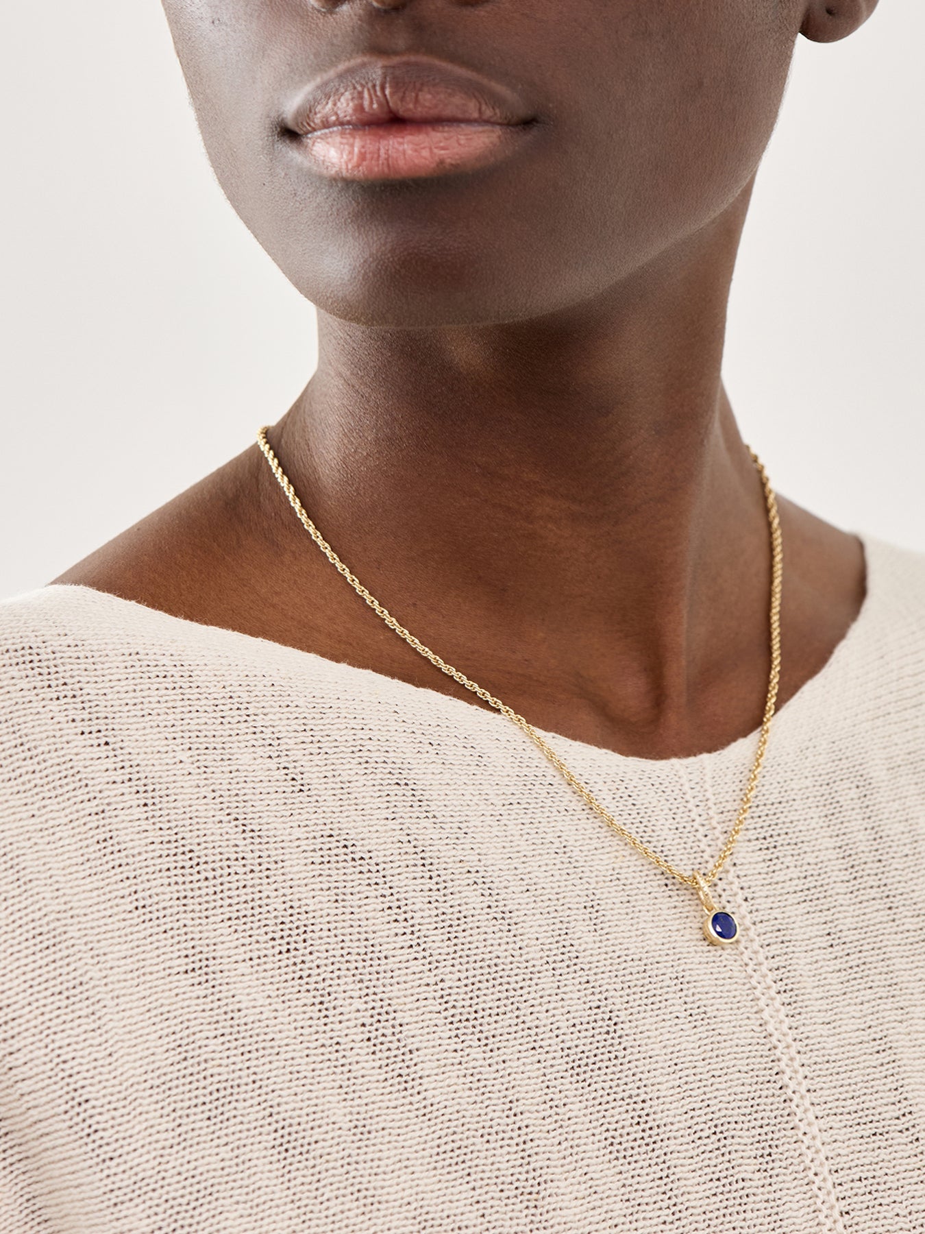 Lapis Birthstone Necklace