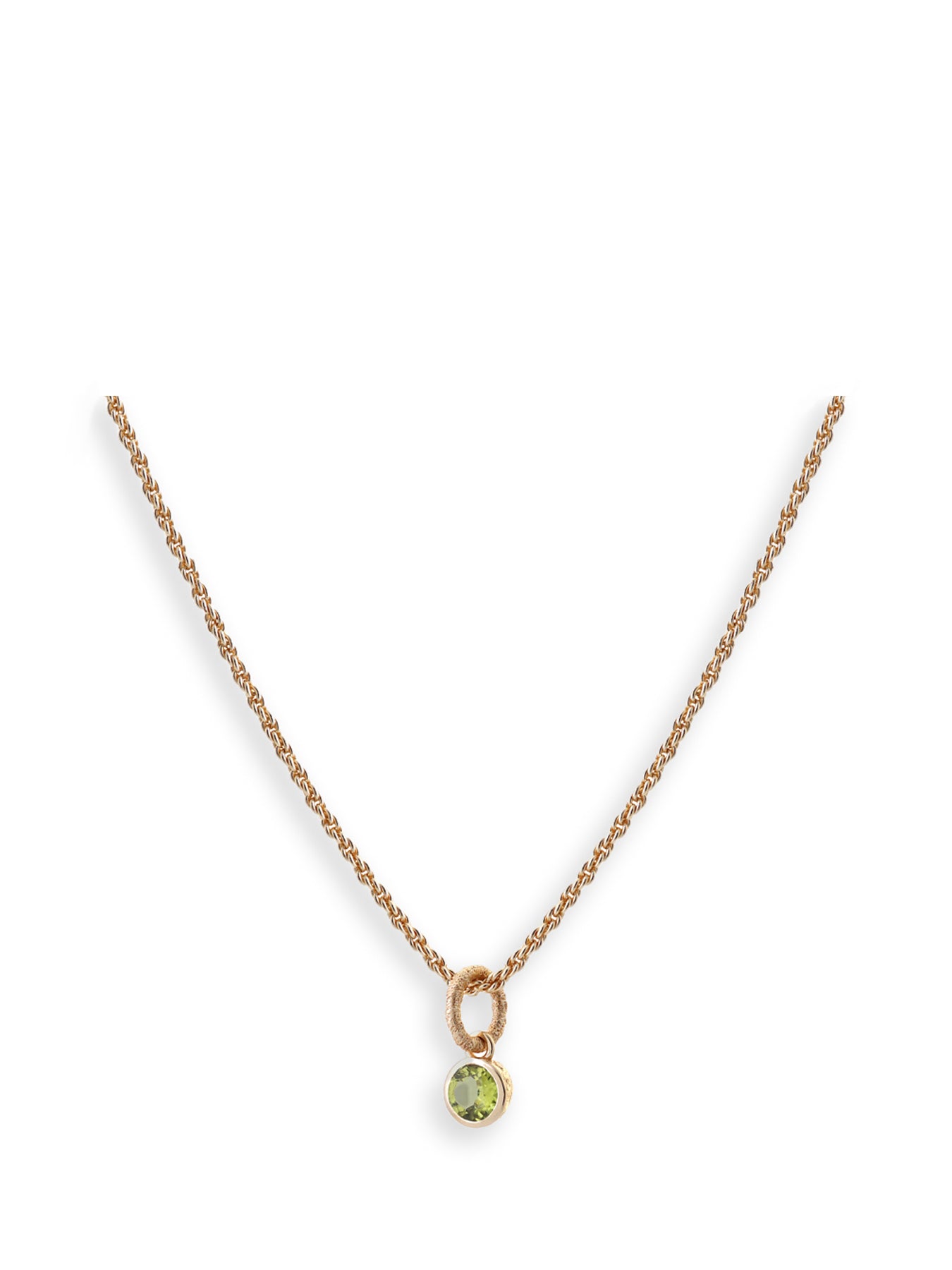 Peridot Birthstone Necklace