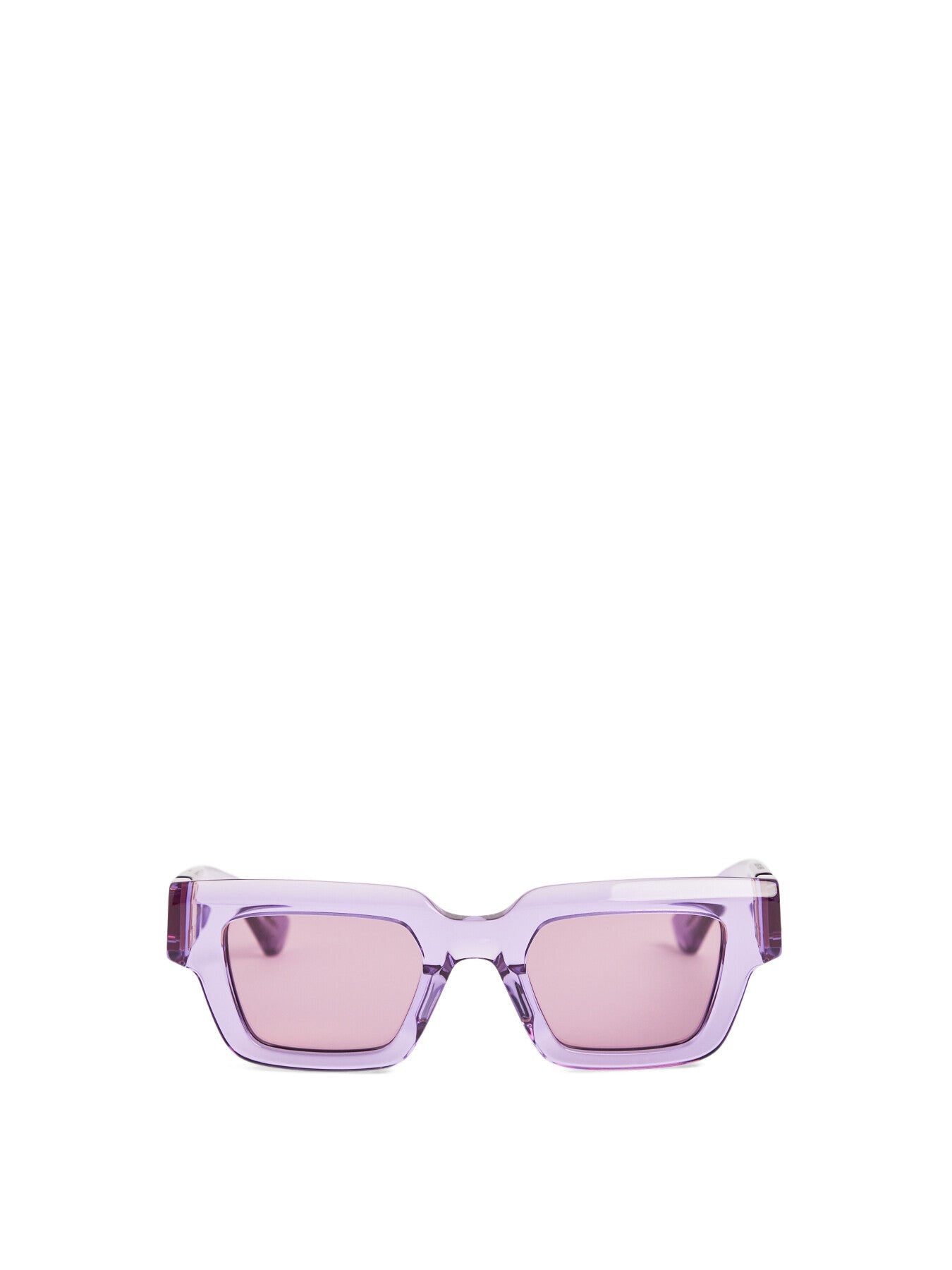 Rectangular Chunky Recycled Acetate Sunglasses