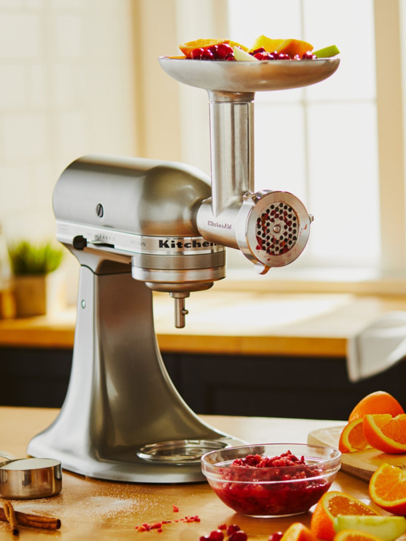 Metal Food Grinder Attachment