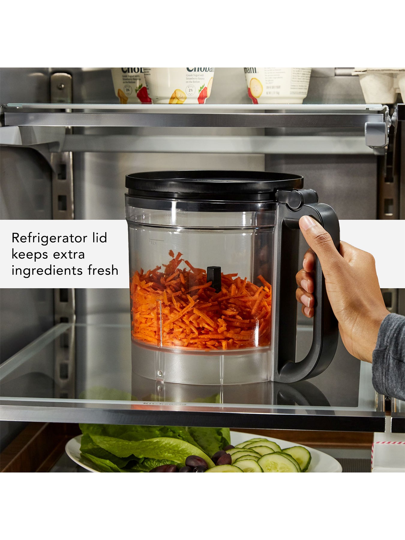 3.1L Food Processor Black