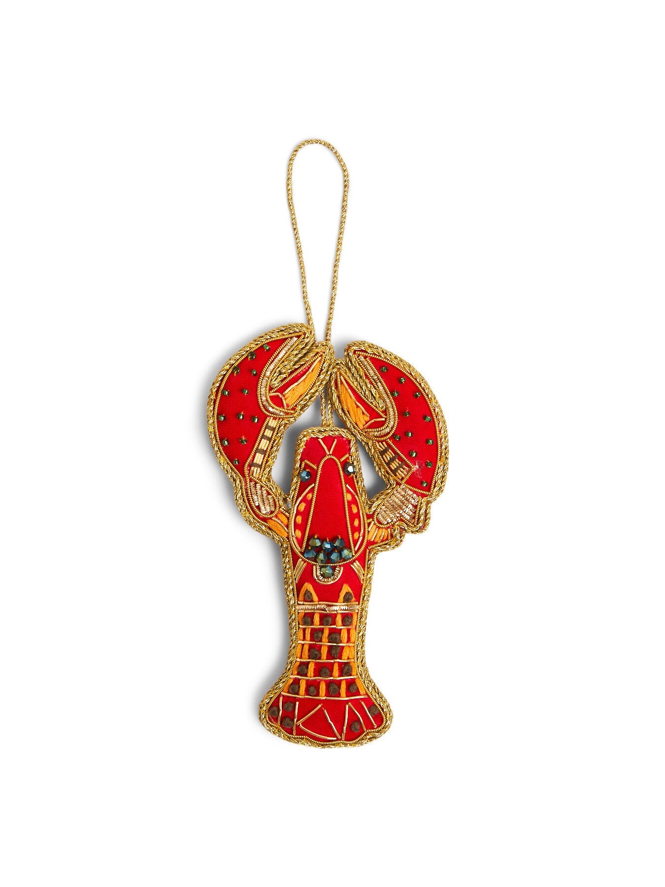 Crystal Lobster Christmas Tree Decoration