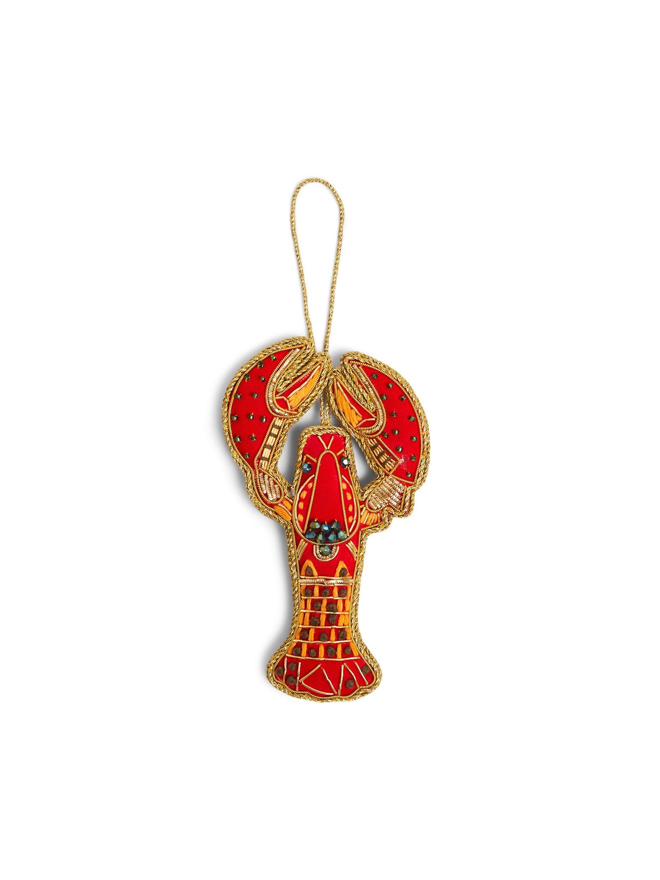 Crystal Lobster Christmas Tree Decoration