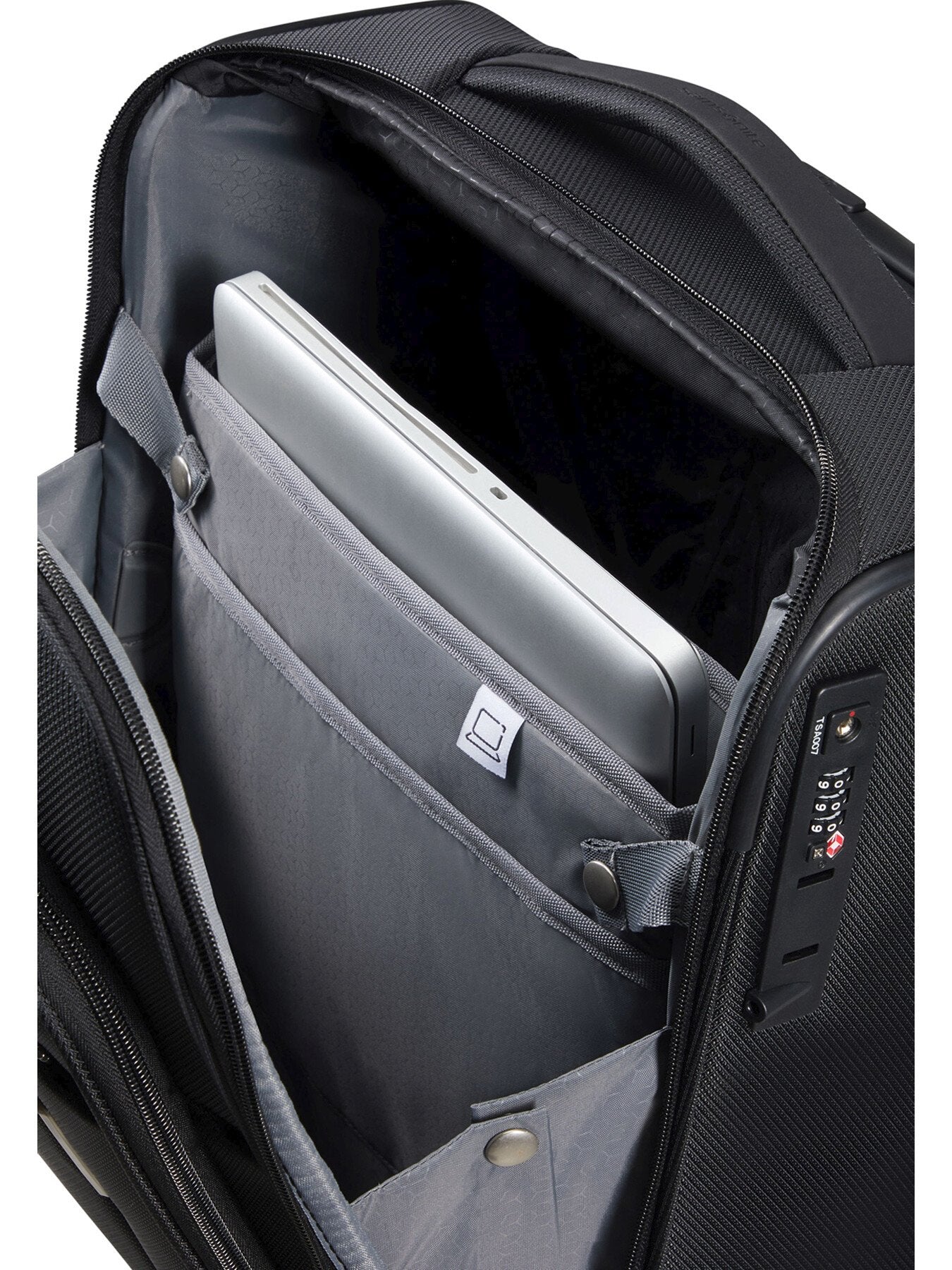 Samsonite Respark Upright Underseater 45cm Suitcase Ozone Black