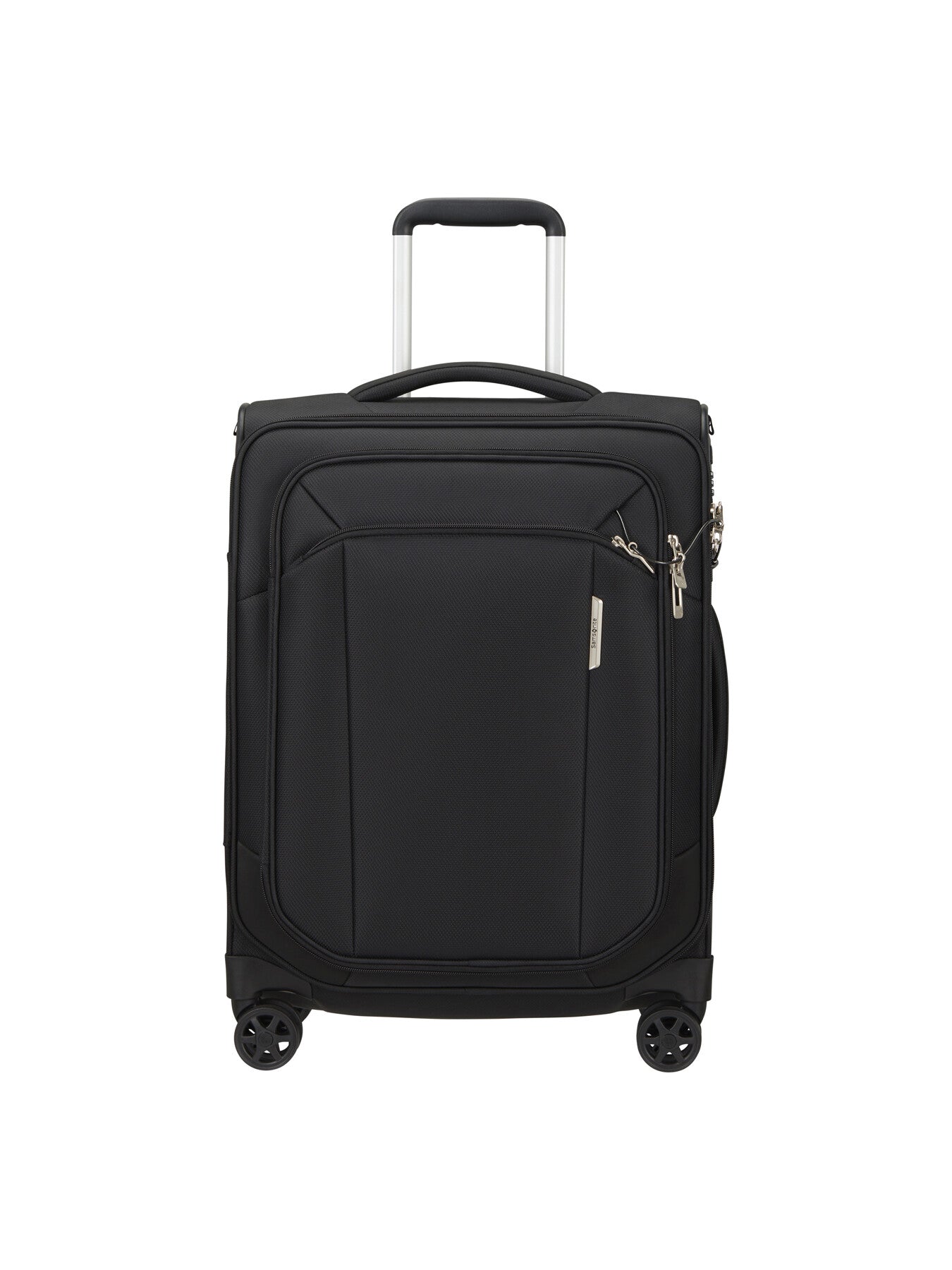 Samsonite Repsark Spinner 4 Wheel 55cm Expandable Suitcase Ozone Black