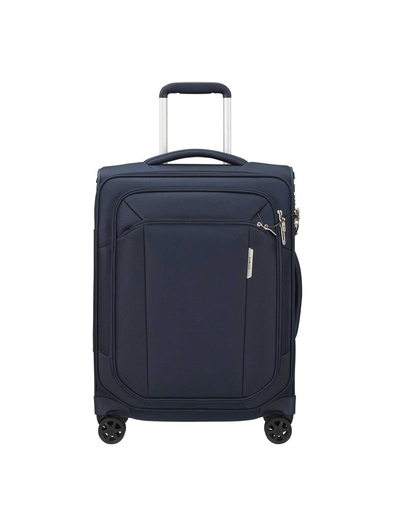 Samsonite Repsark Spinner 4 Wheel 55cm Expandable Suitcase Navy