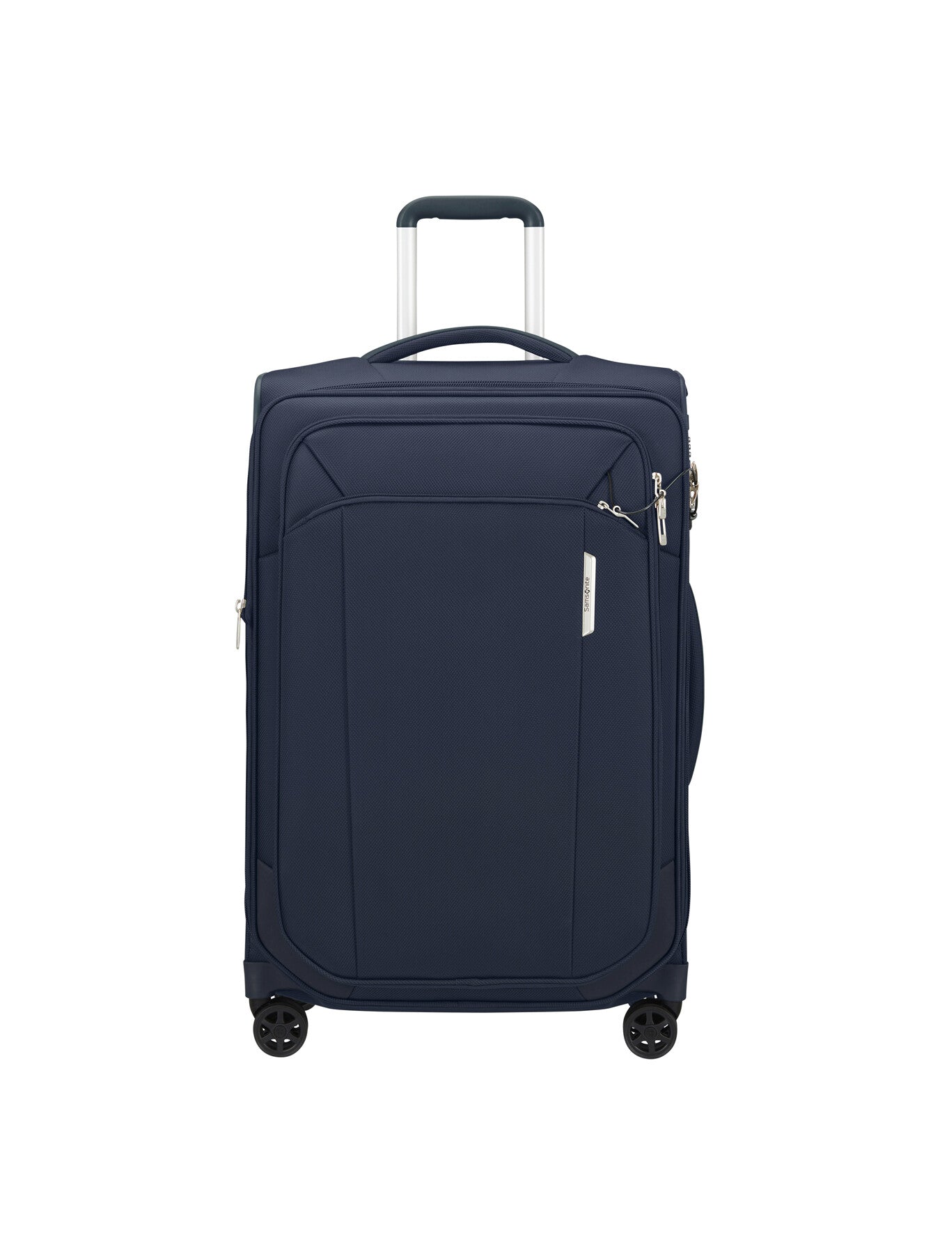Samsonite Repsark Spinner 4 Wheel Expandable Suitcase Navy 67 cm