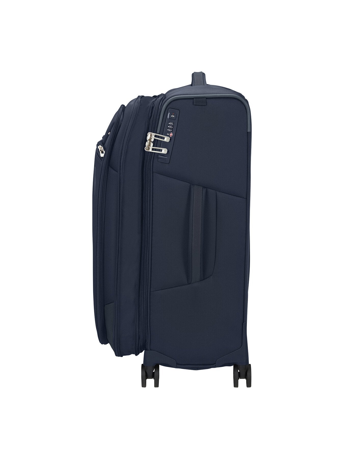 Samsonite Repsark Spinner 4 Wheel Expandable Suitcase Navy 67 cm