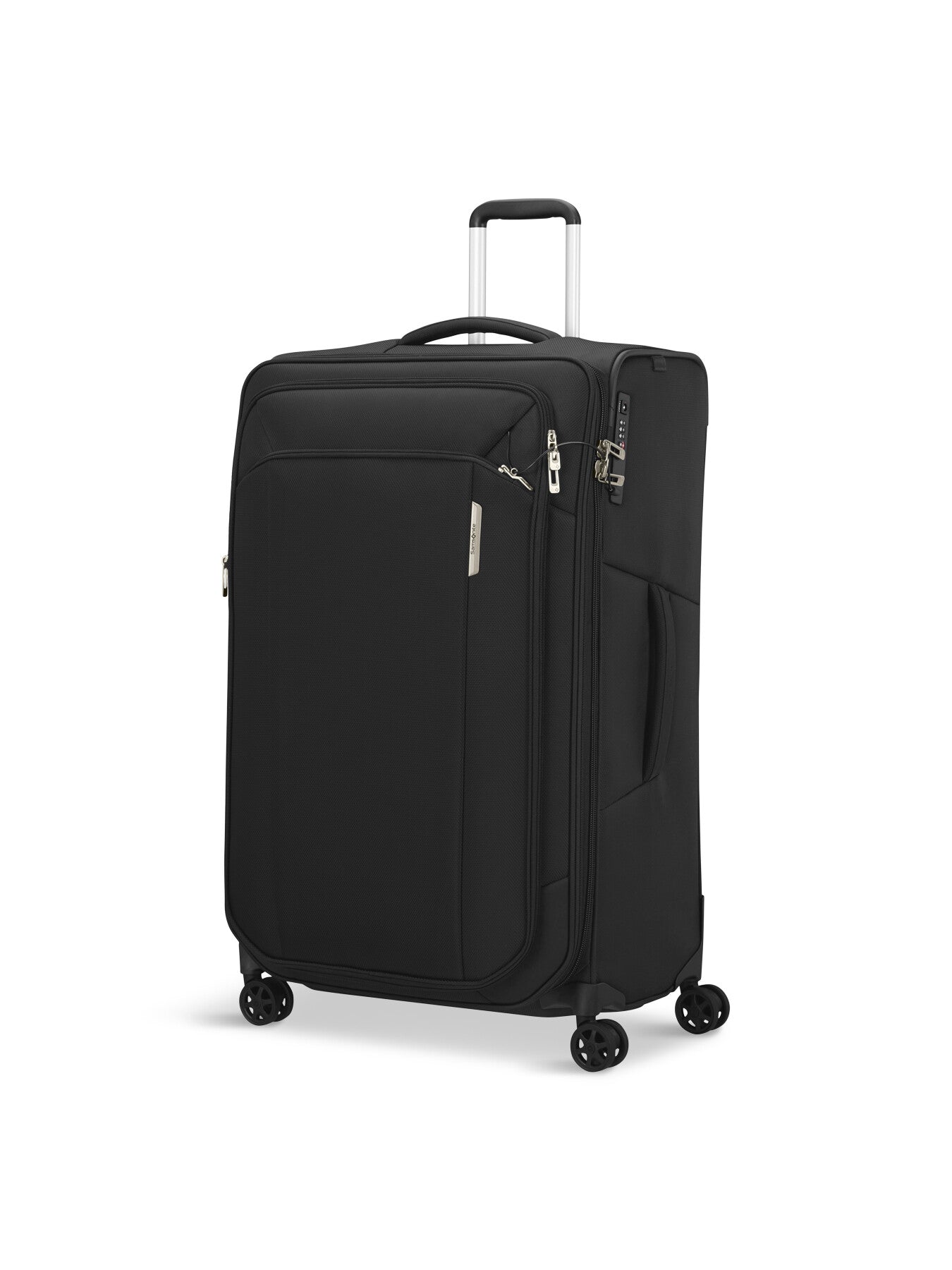 Samsonite Repsark Spinner 4 Wheel 79cm Expandable Suitcase Ozone Black