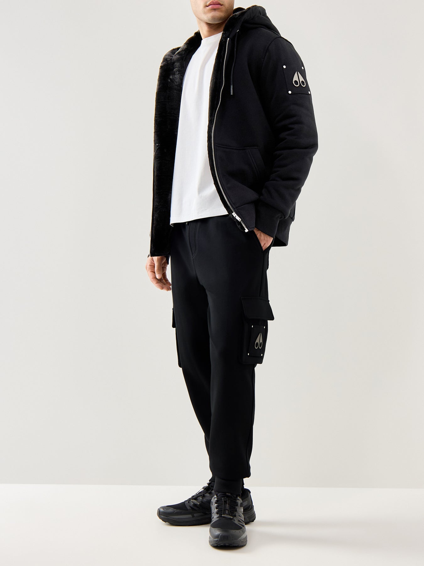 Classic Bunny Hoodie Black