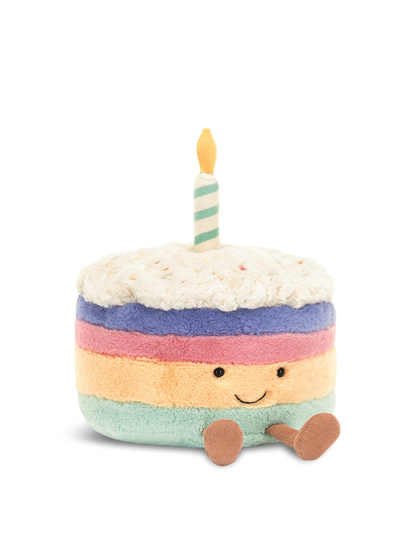 Amuseable Rainbow Birthday Cake