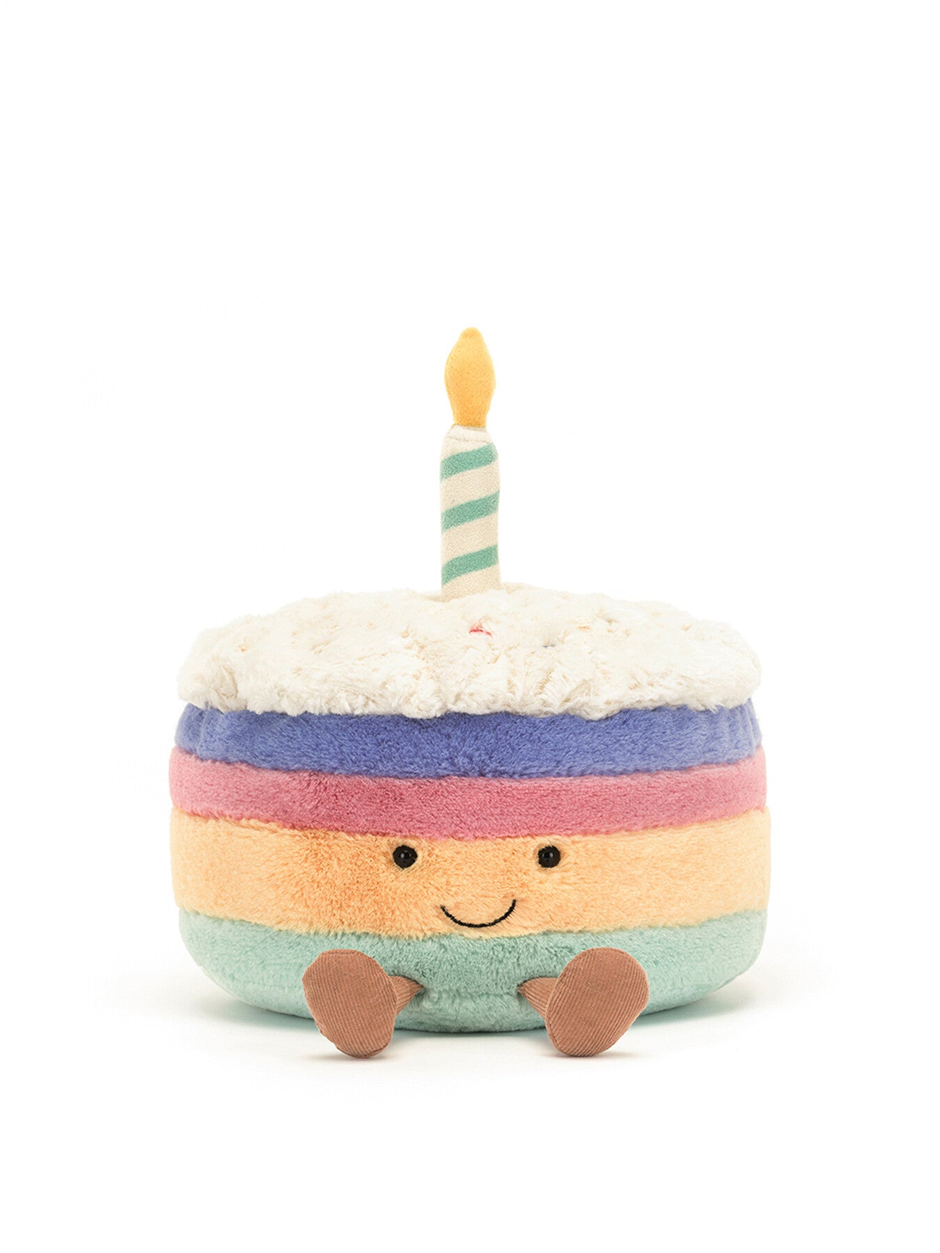 Amuseable Rainbow Birthday Cake