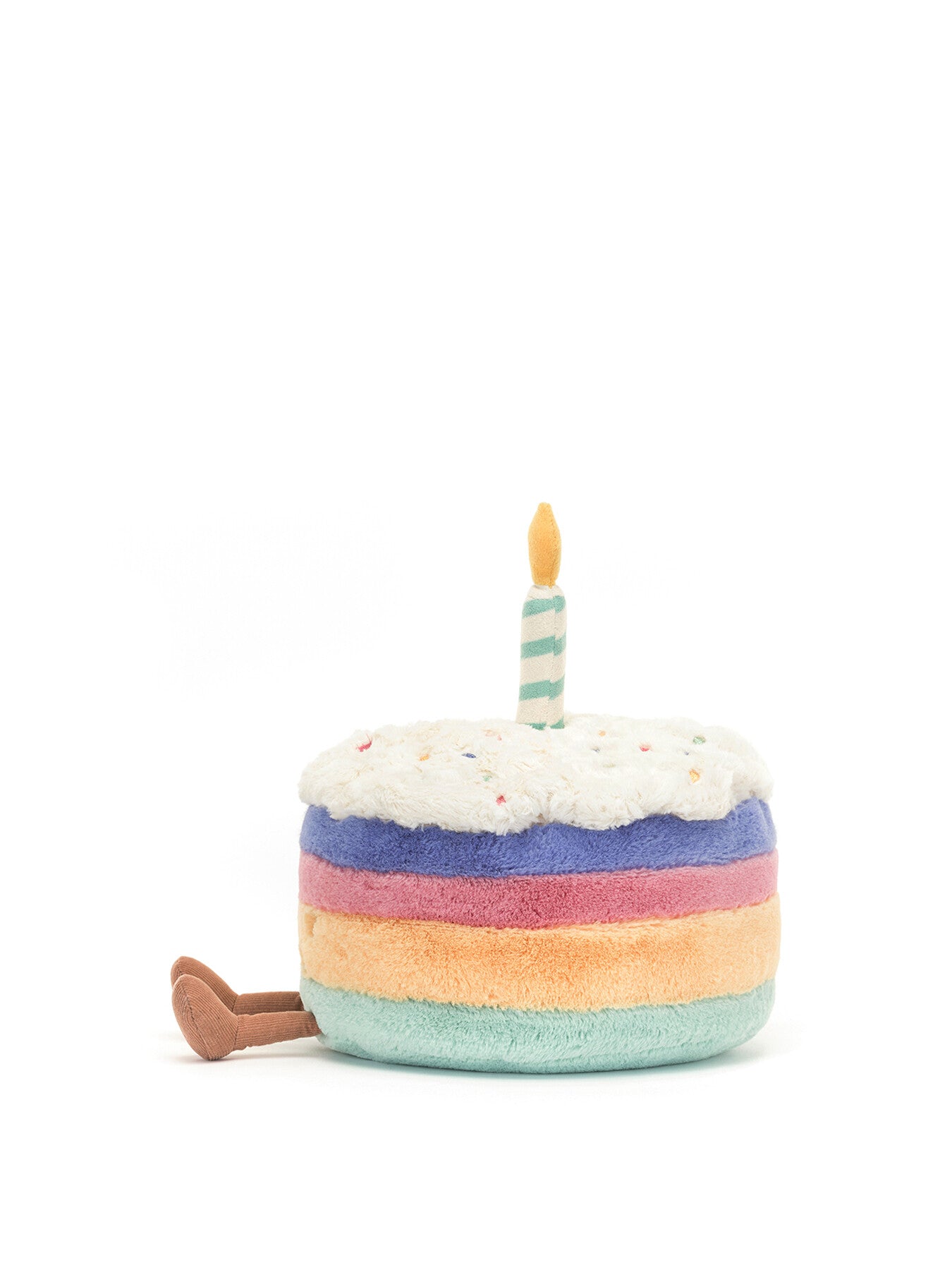 Amuseable Rainbow Birthday Cake