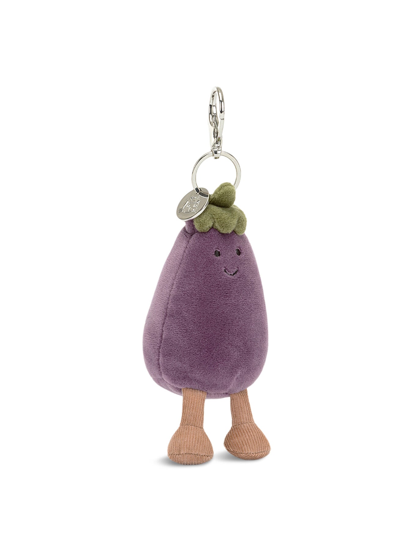 Vivacious Aubergine Bag Charm