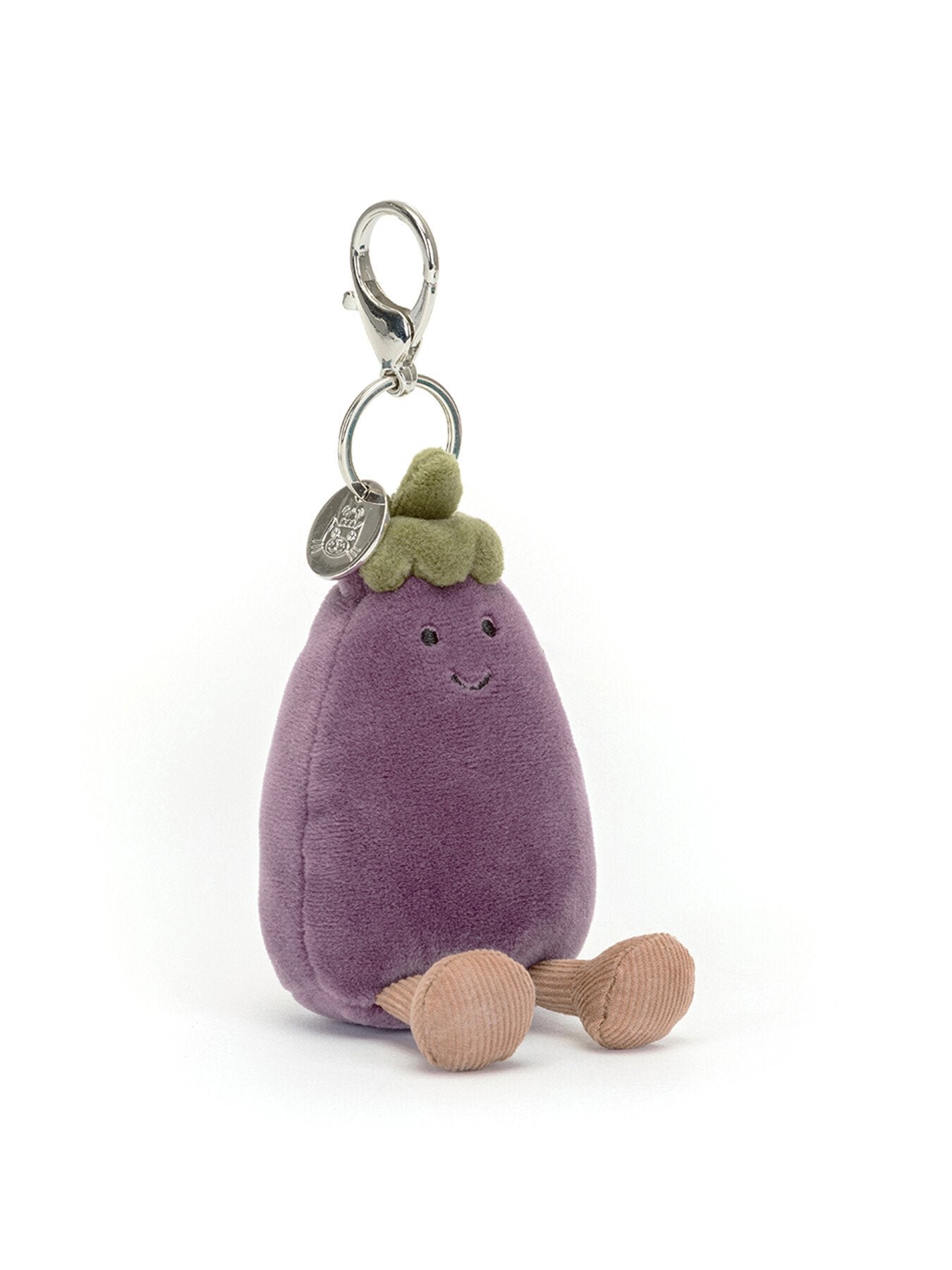 Vivacious Aubergine Bag Charm