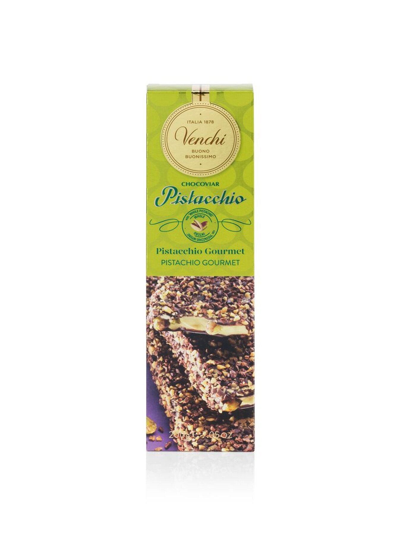 Chocoviar Pistachio Soft Bar 200g