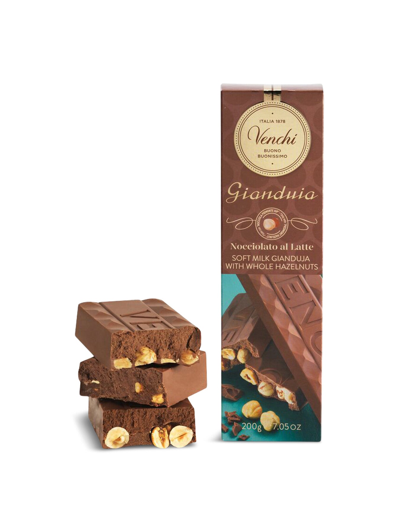 Milk Gianduia with Hazelnut Soft Bar 200g