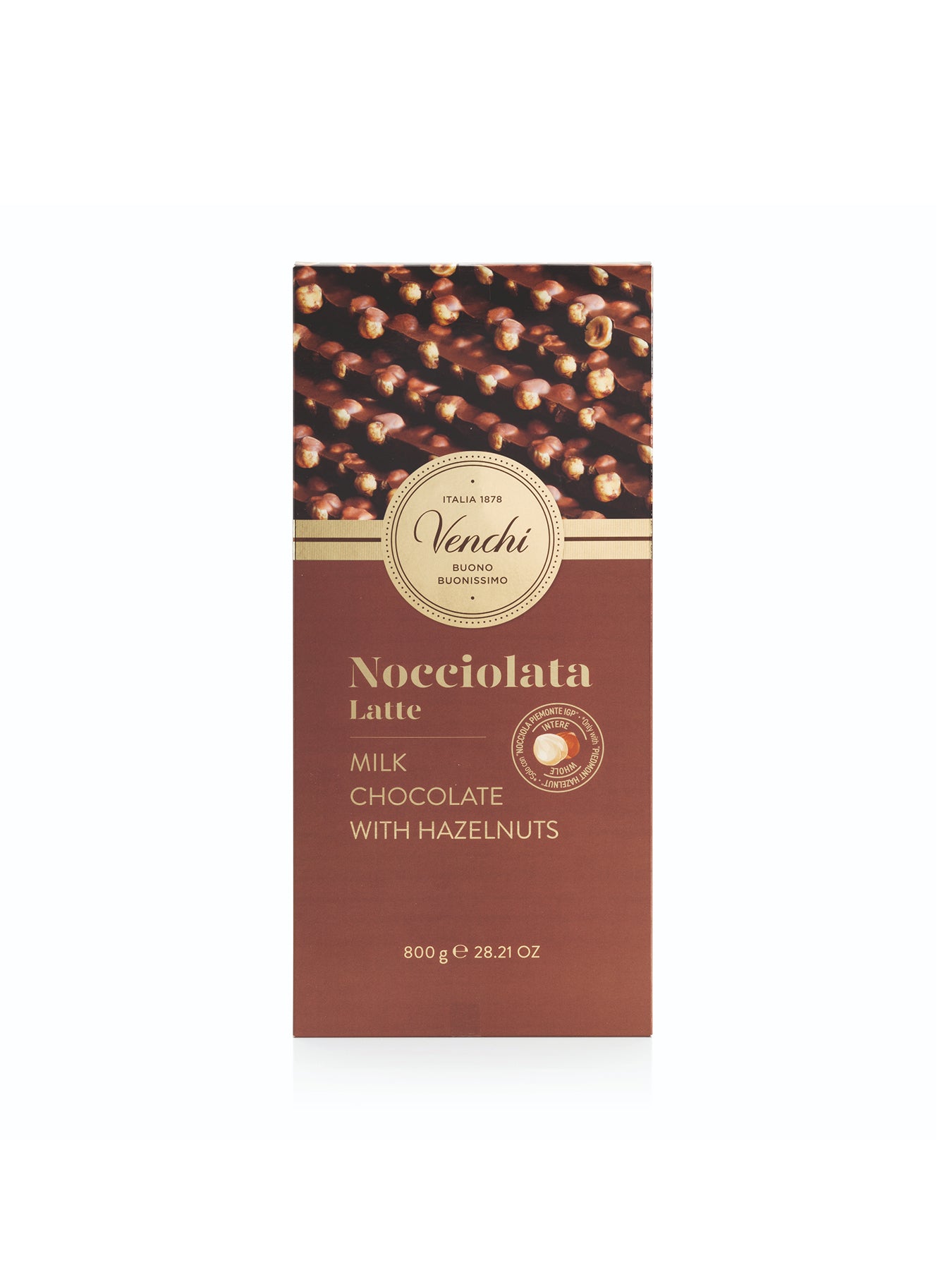 Milk Chocolate with Hazelnuts Maxi Bar 800g