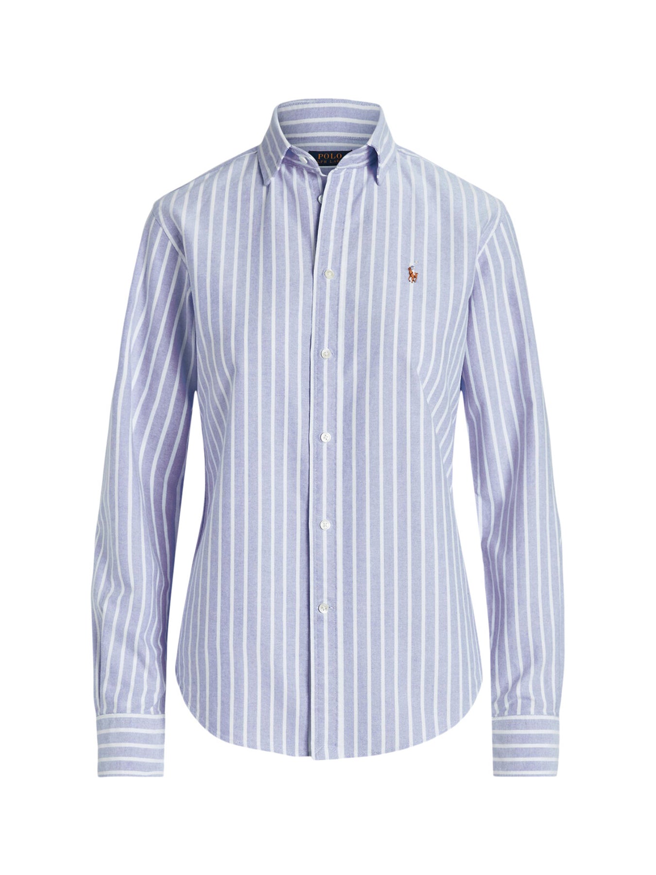 Long Sleeve Cotton Shirt Blue