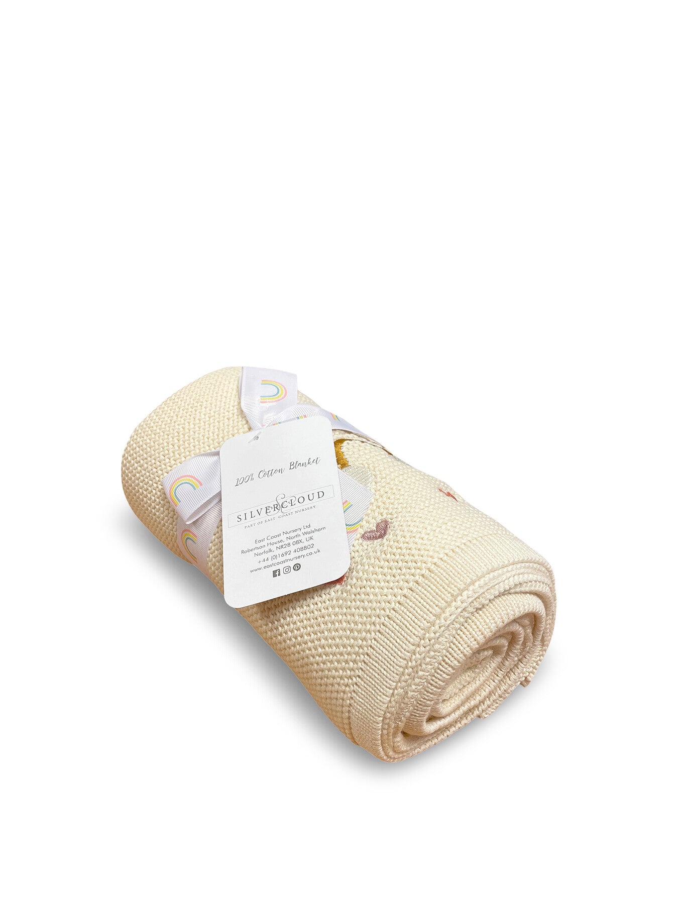 Embroided Rainbow Blanket