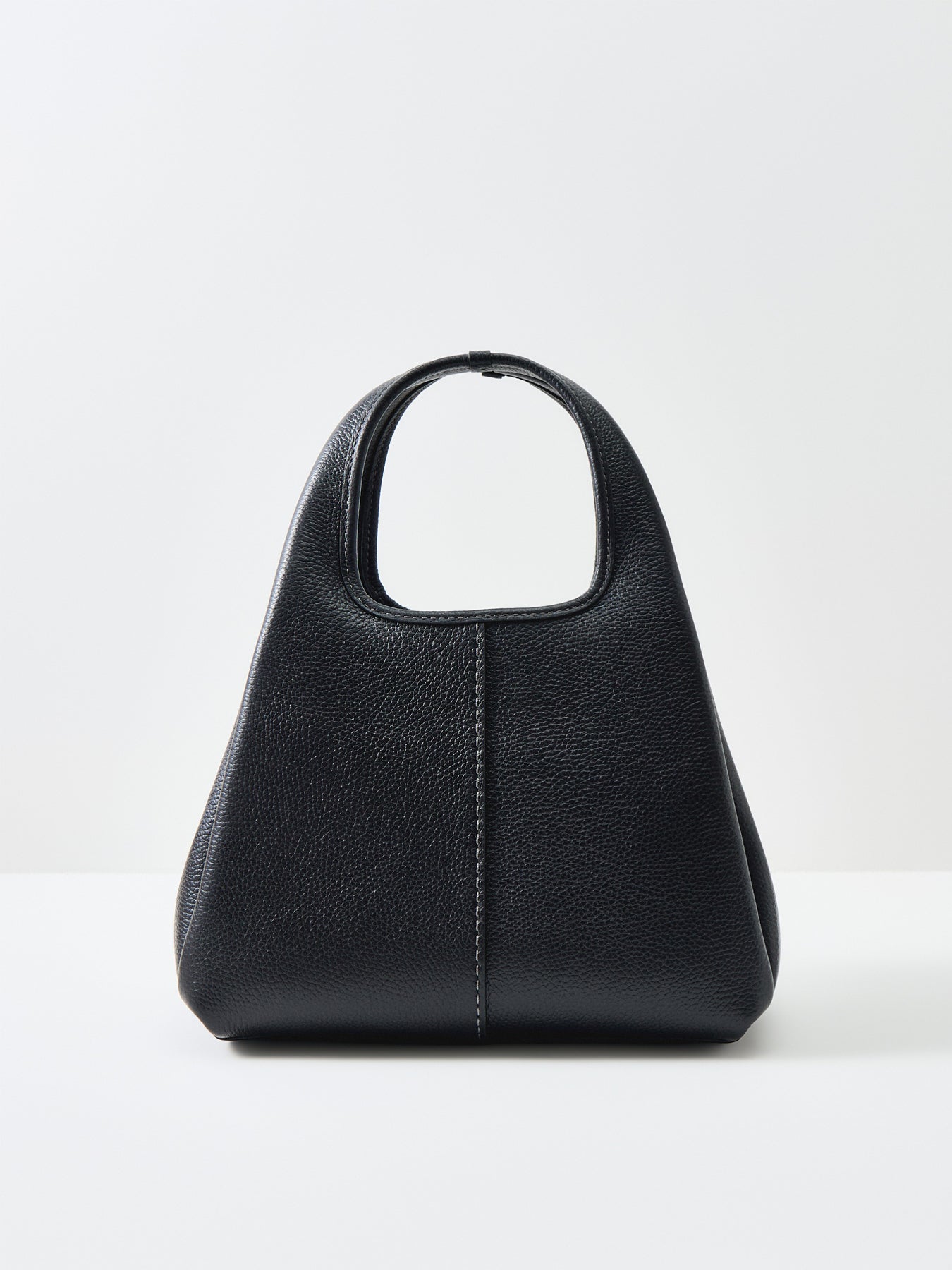 Lana 23 Leather Shoulder Bag Black