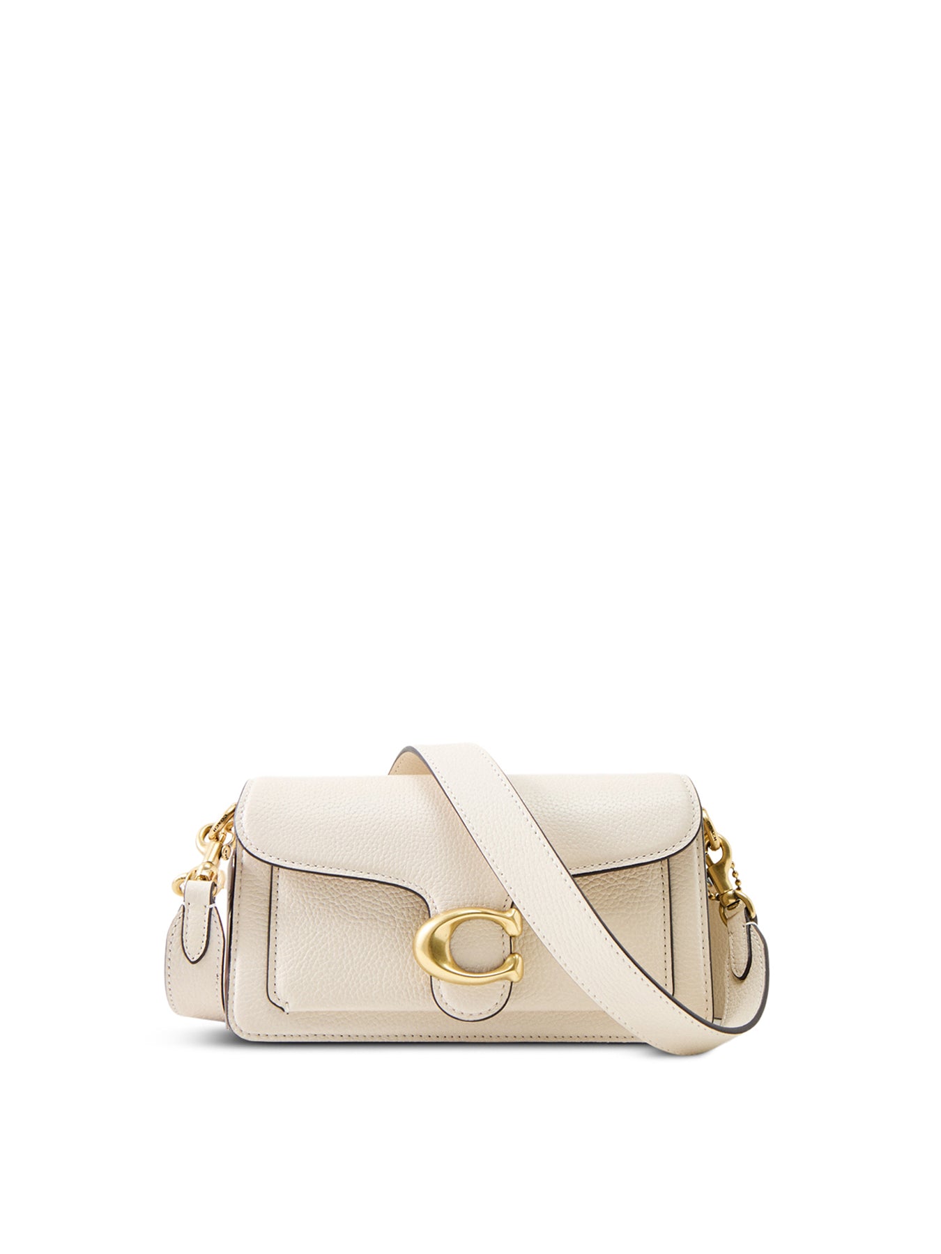 Tabby 20 Leather Shoulder Bag Chalk