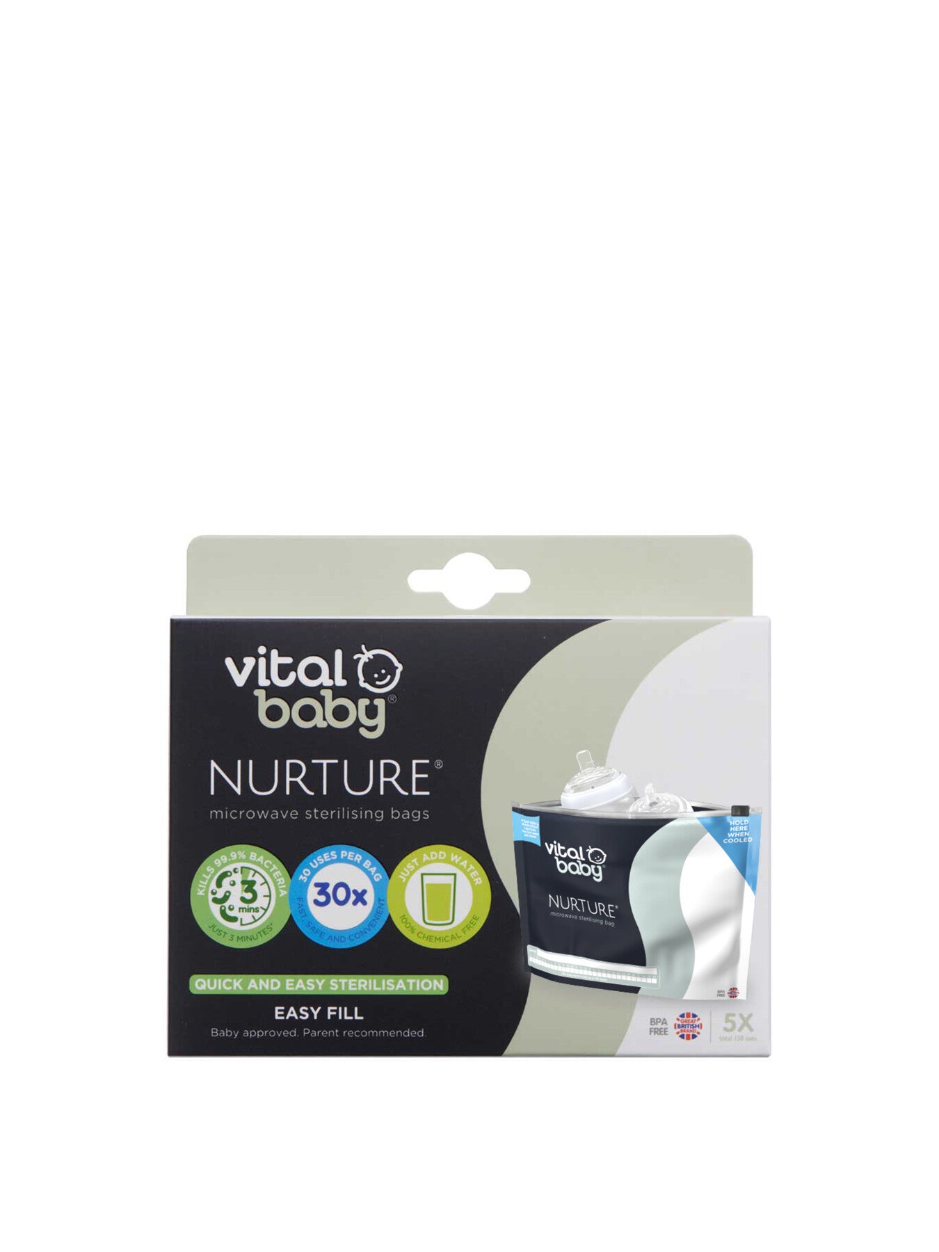 Microwave Sterilising Bags 5 Pack