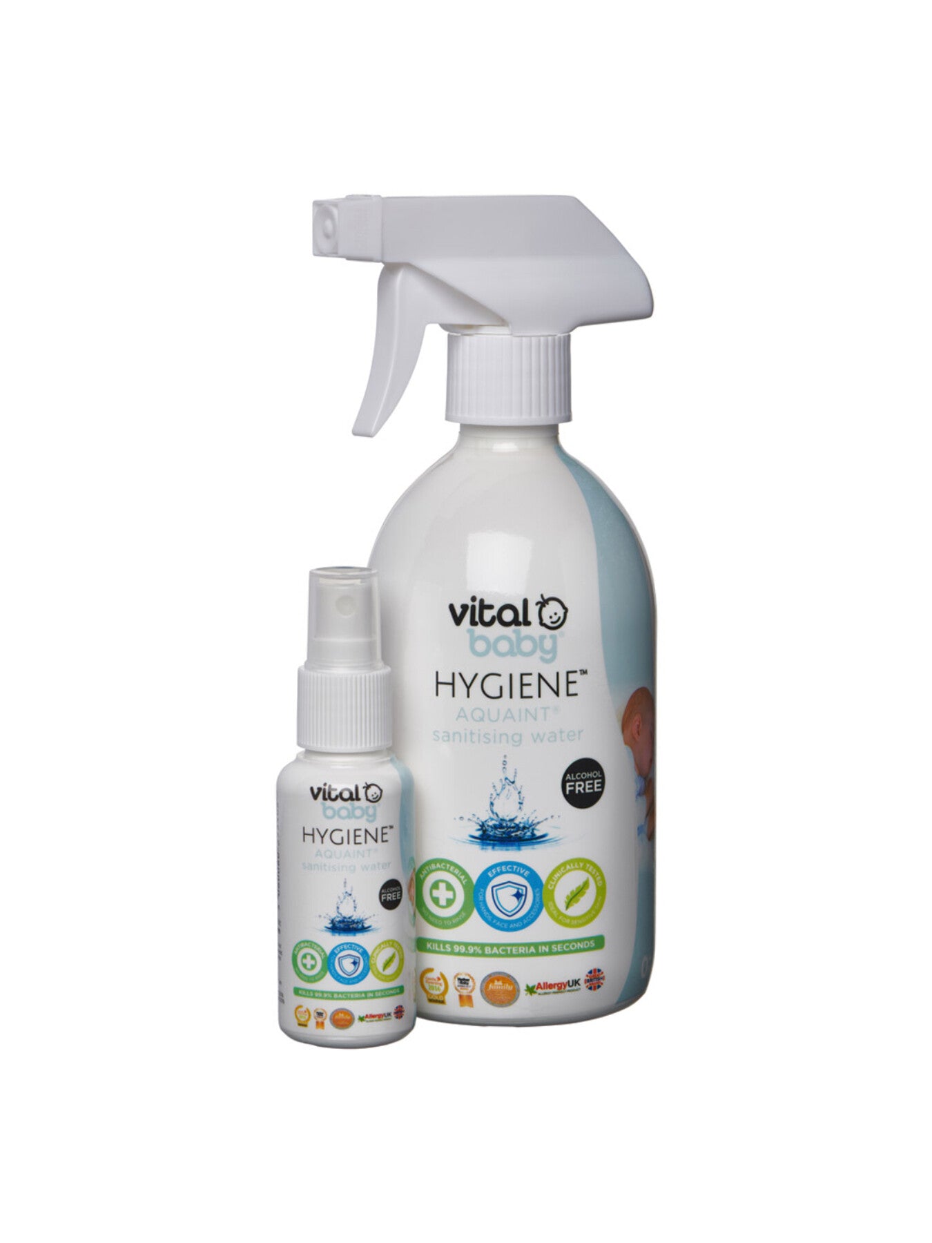 Vital Baby HYGIENE AQUAINT® sanitising water 50ml