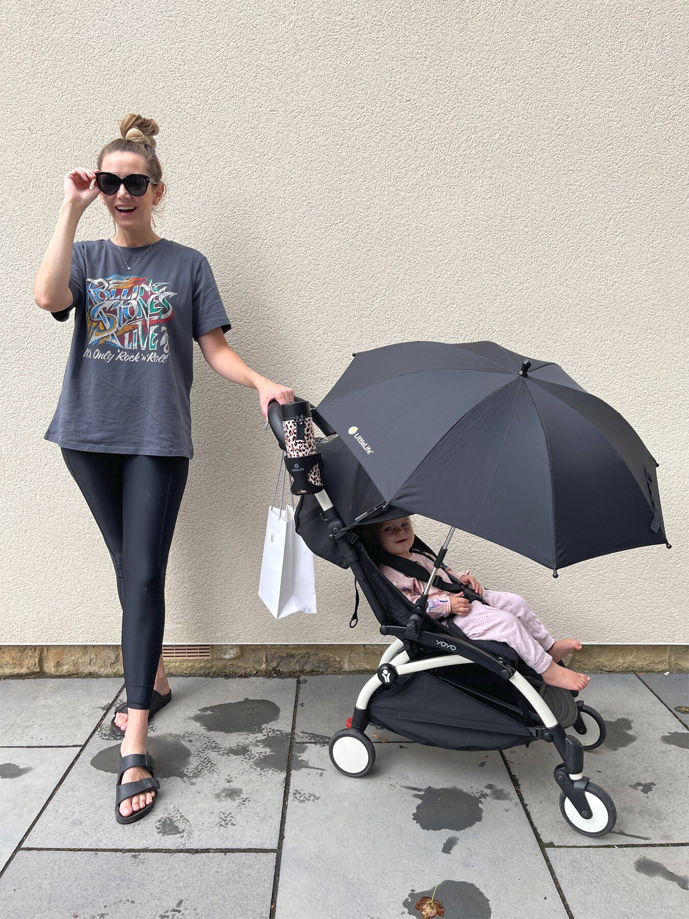 Buggy Parasol Black