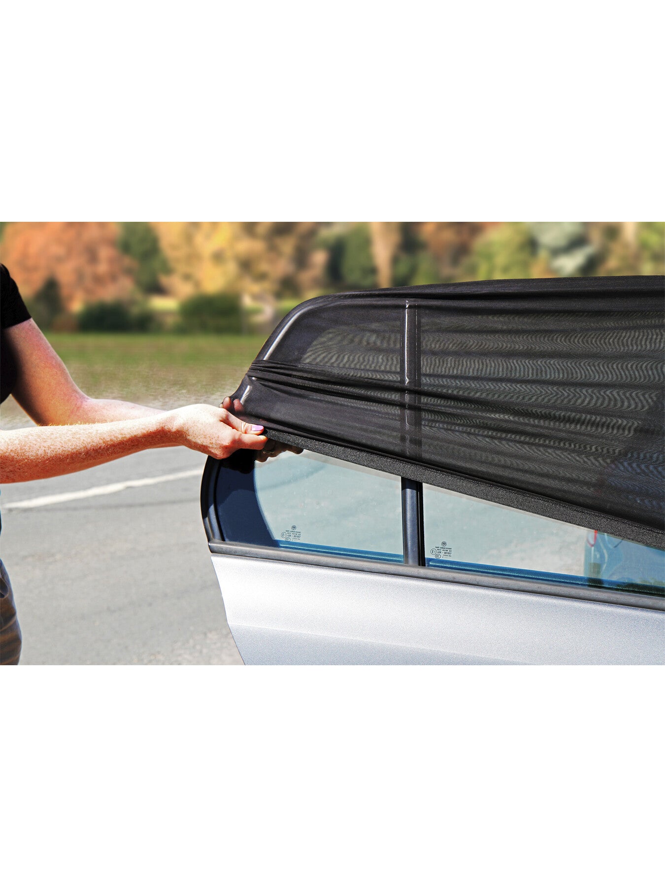 Car Sun Shades 2 Pack Black