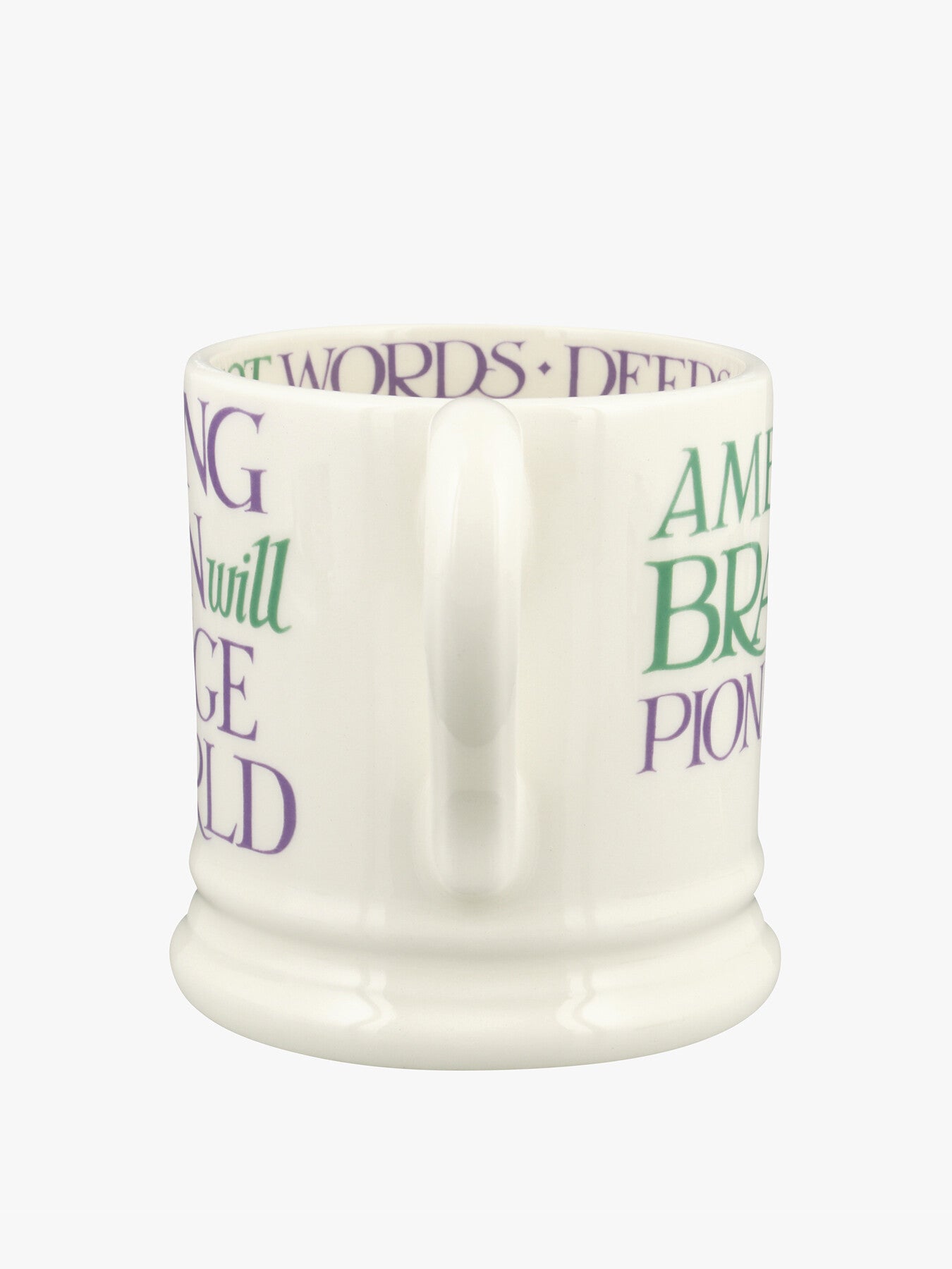 Purple Toast Change Our World 12 Pint Mug