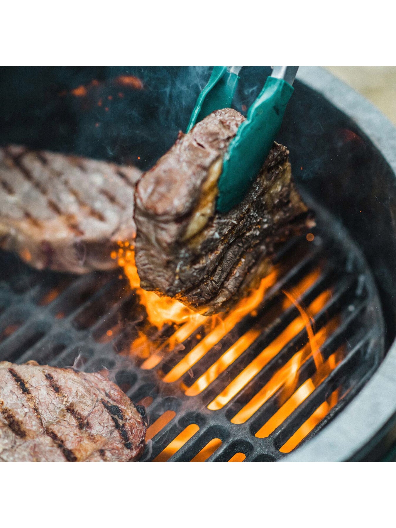 Cast Iron Searing Grid for Large Compatible with EGGspander