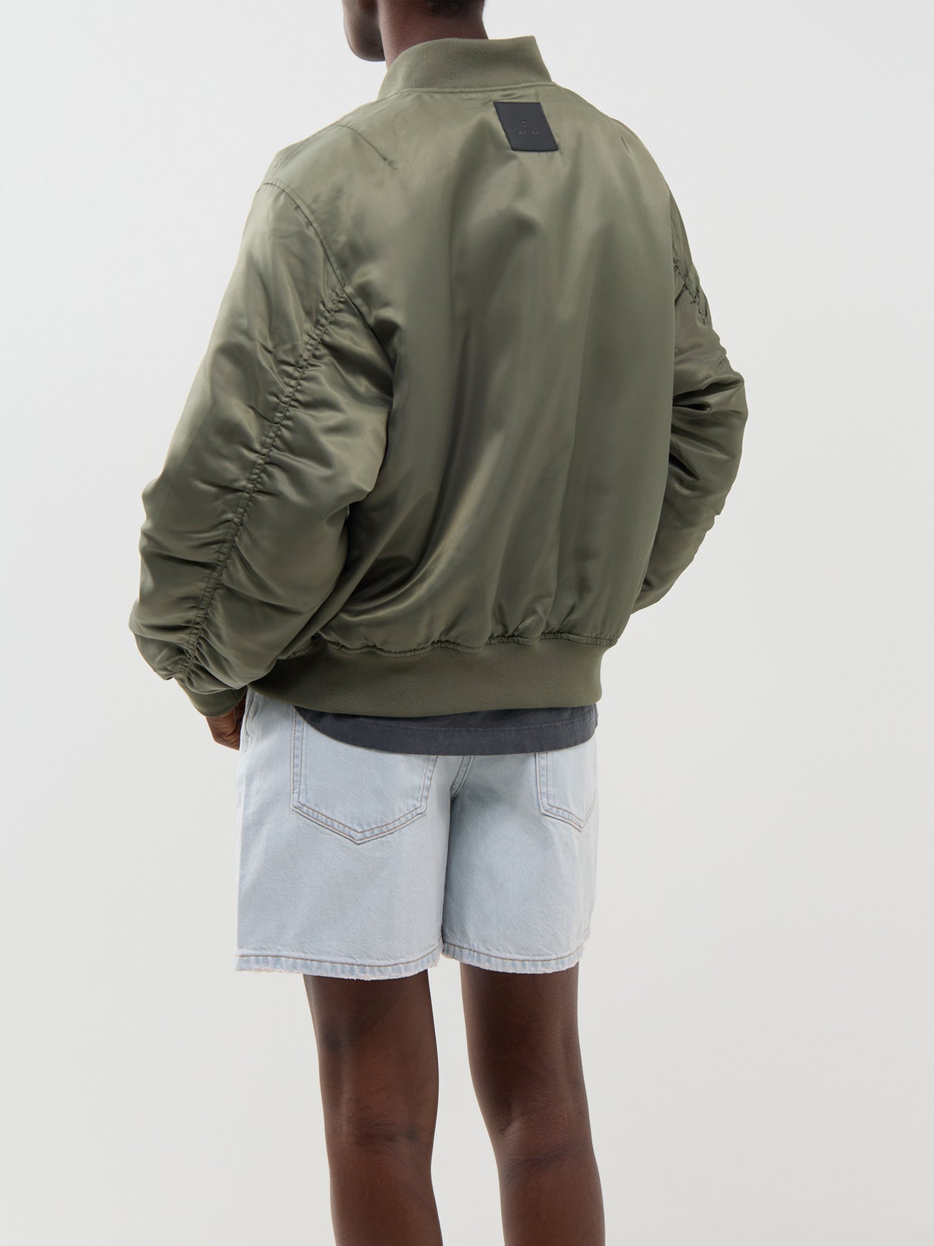LEON BOMBER ARMY GREEN