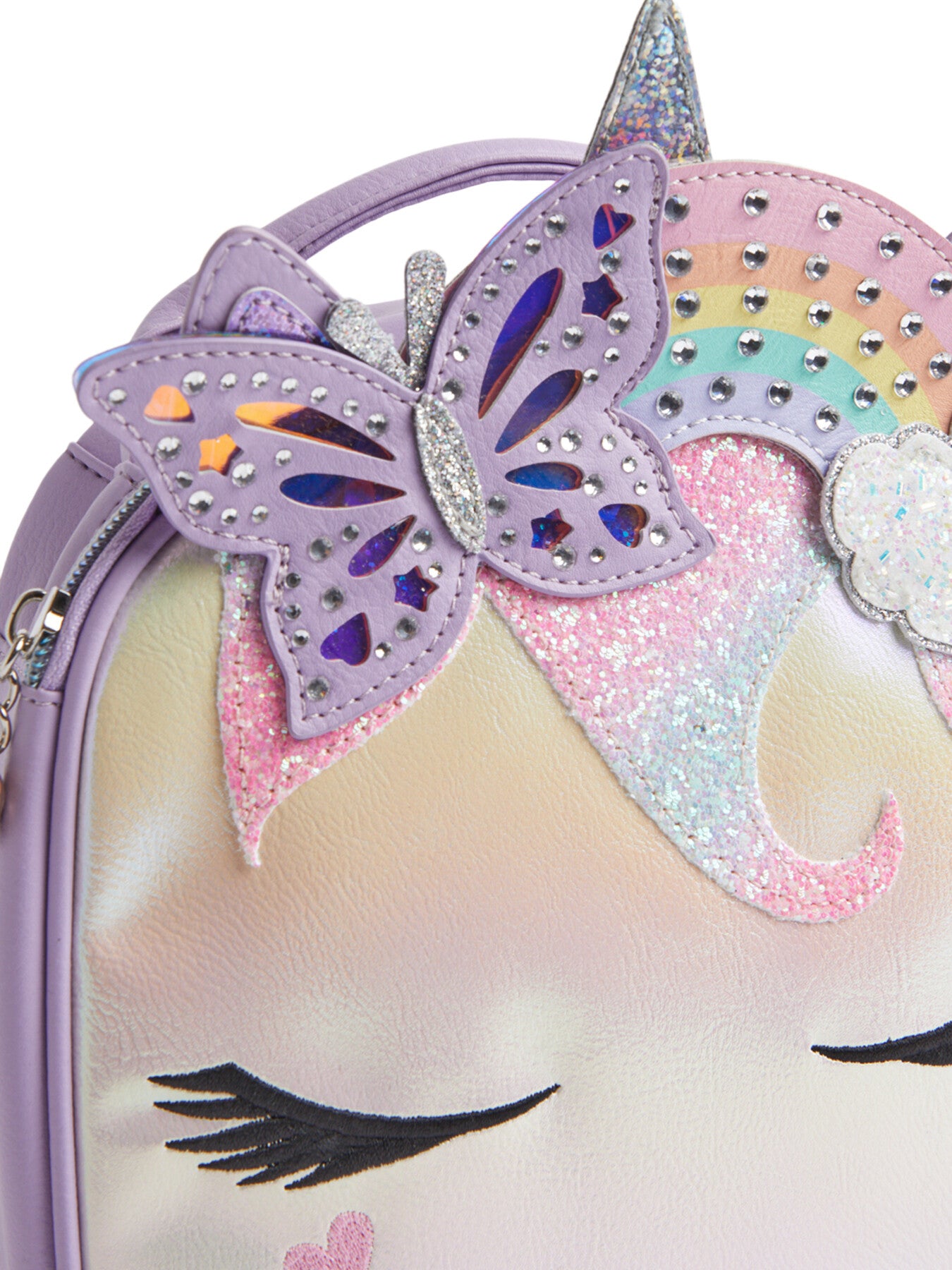 Gwen Butterfly Rainbow Crown Lunch Bag