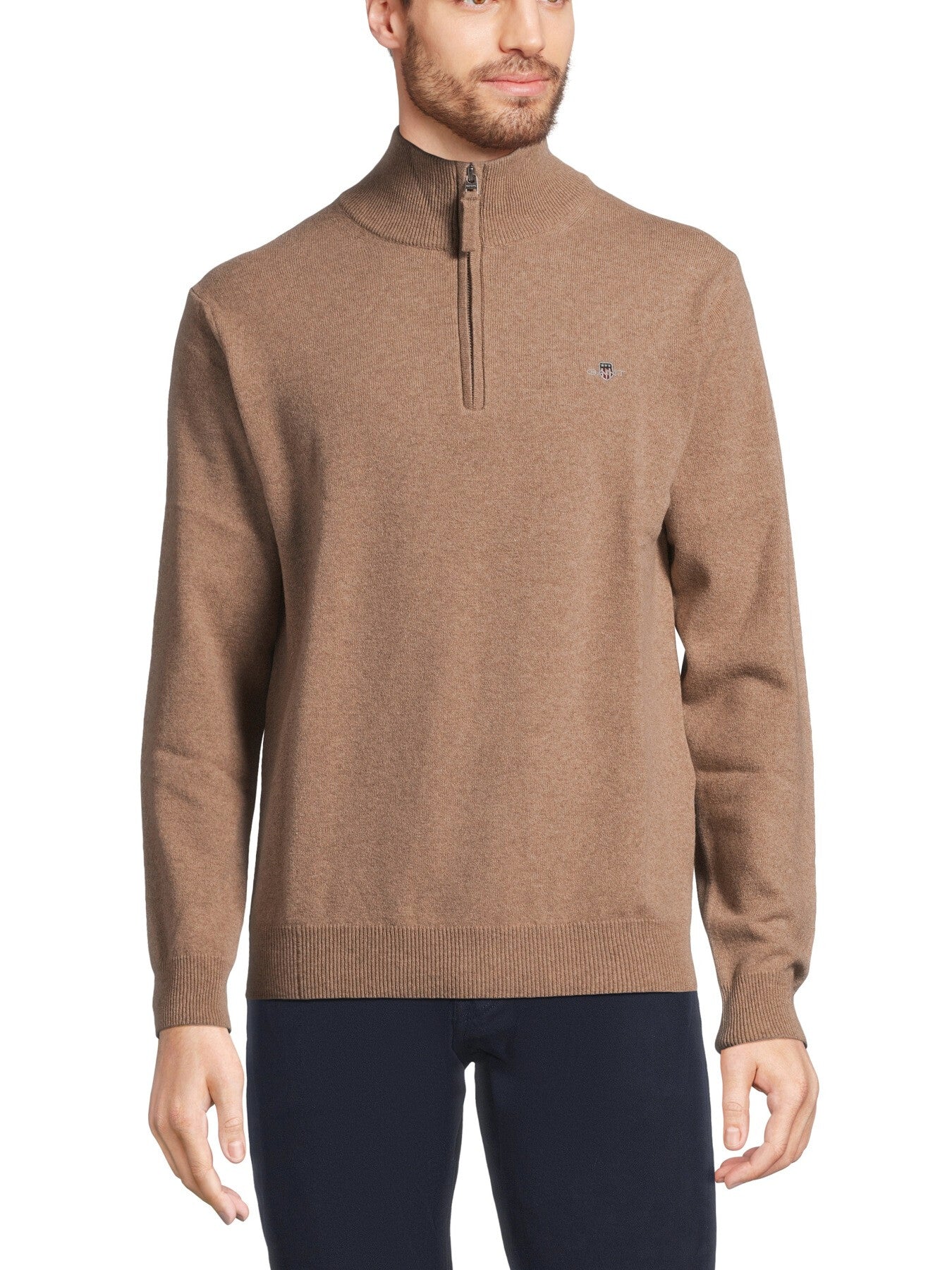 Superfine Lambswool Half Zip