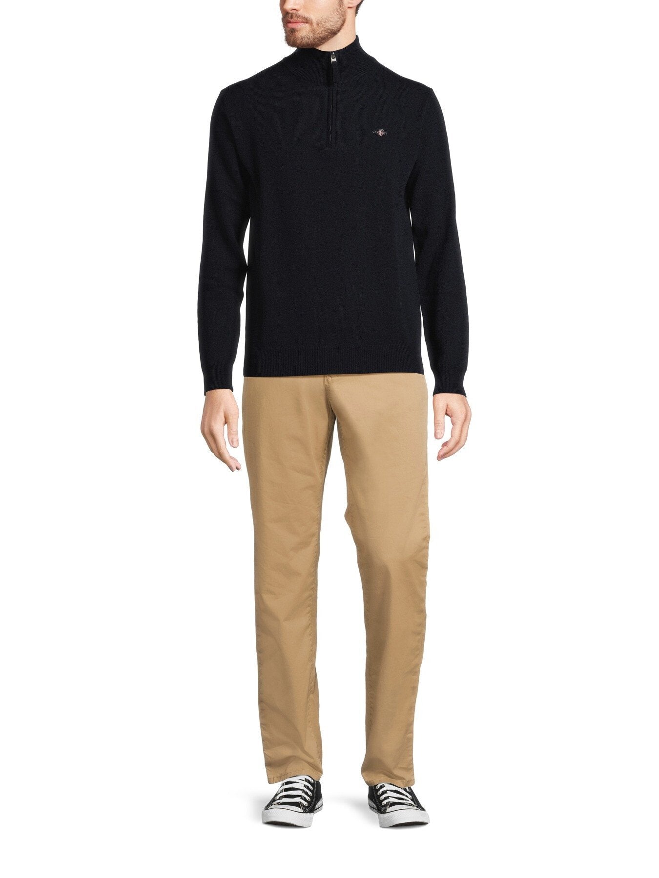 Superfine Lambswool Half Zip