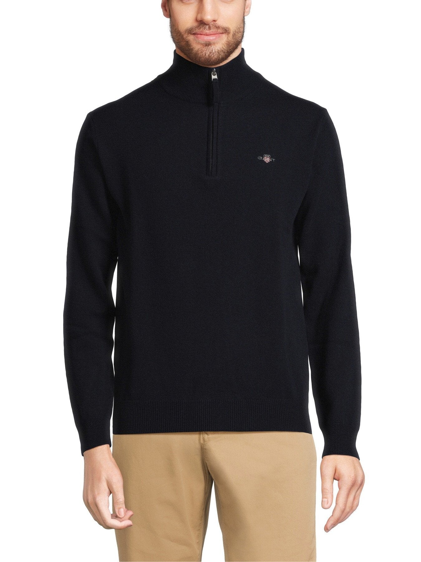 Superfine Lambswool Half Zip