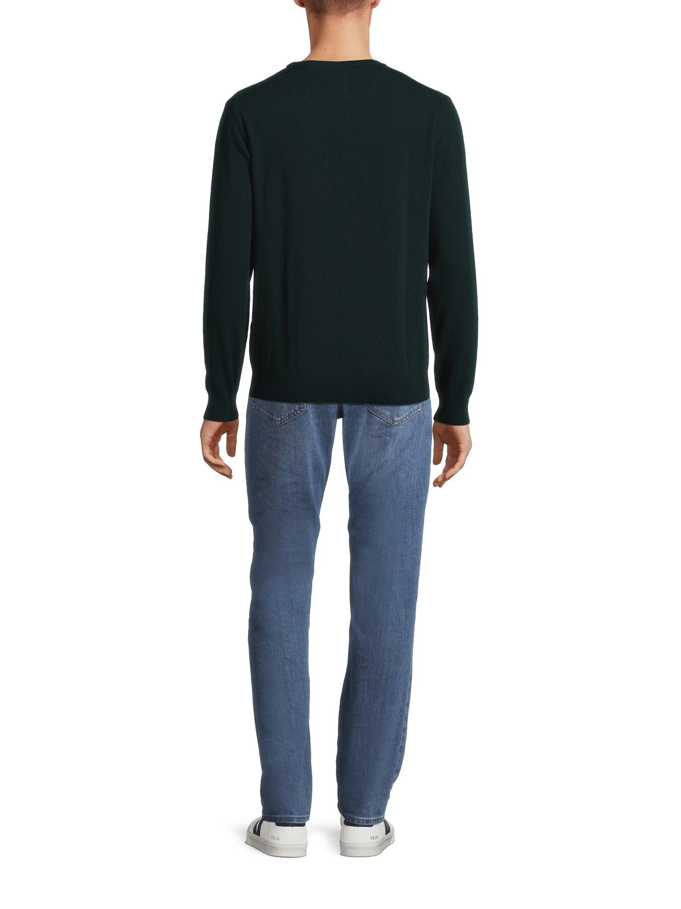 Crew Neck Superfine Lambswool Sweater