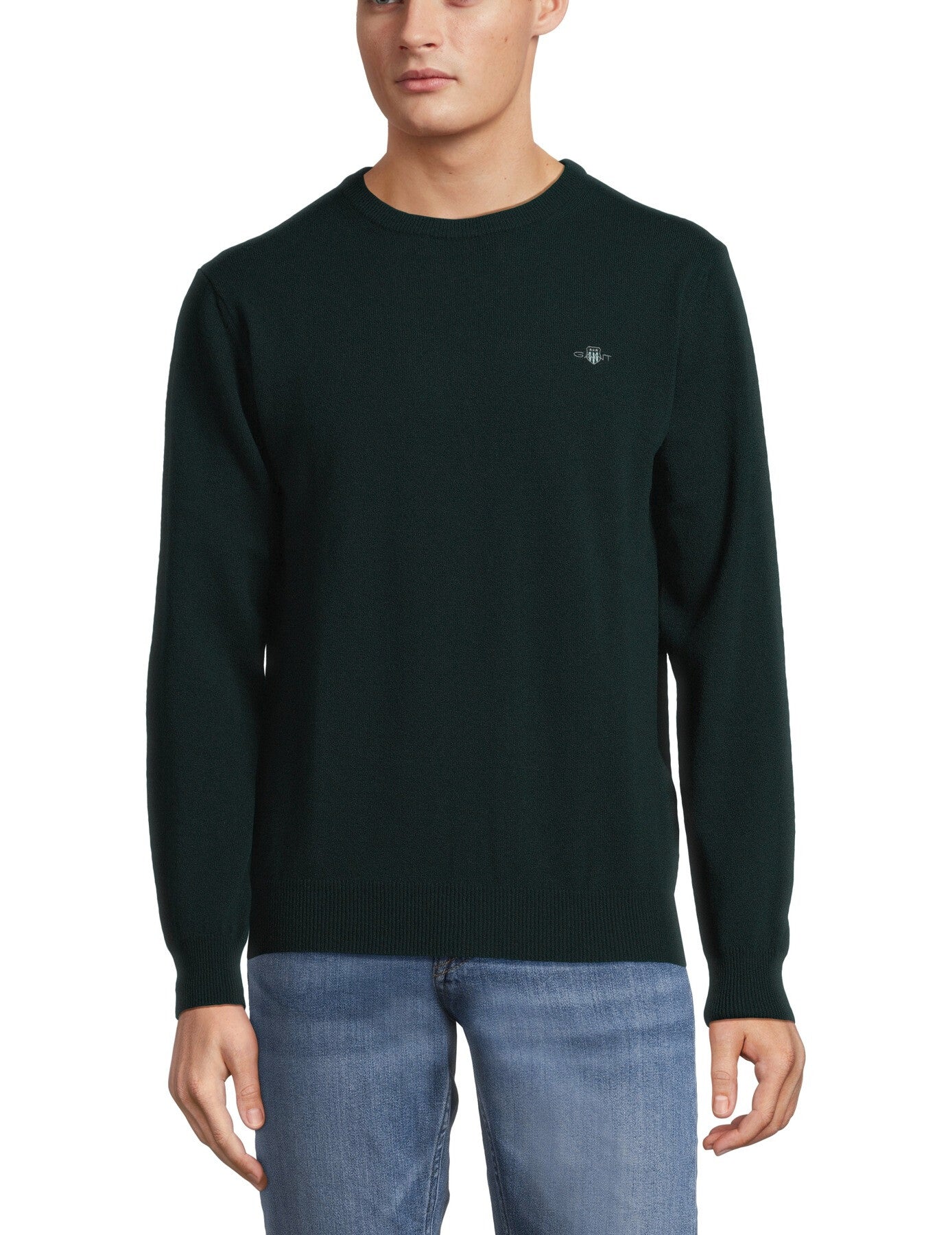 Crew Neck Superfine Lambswool Sweater