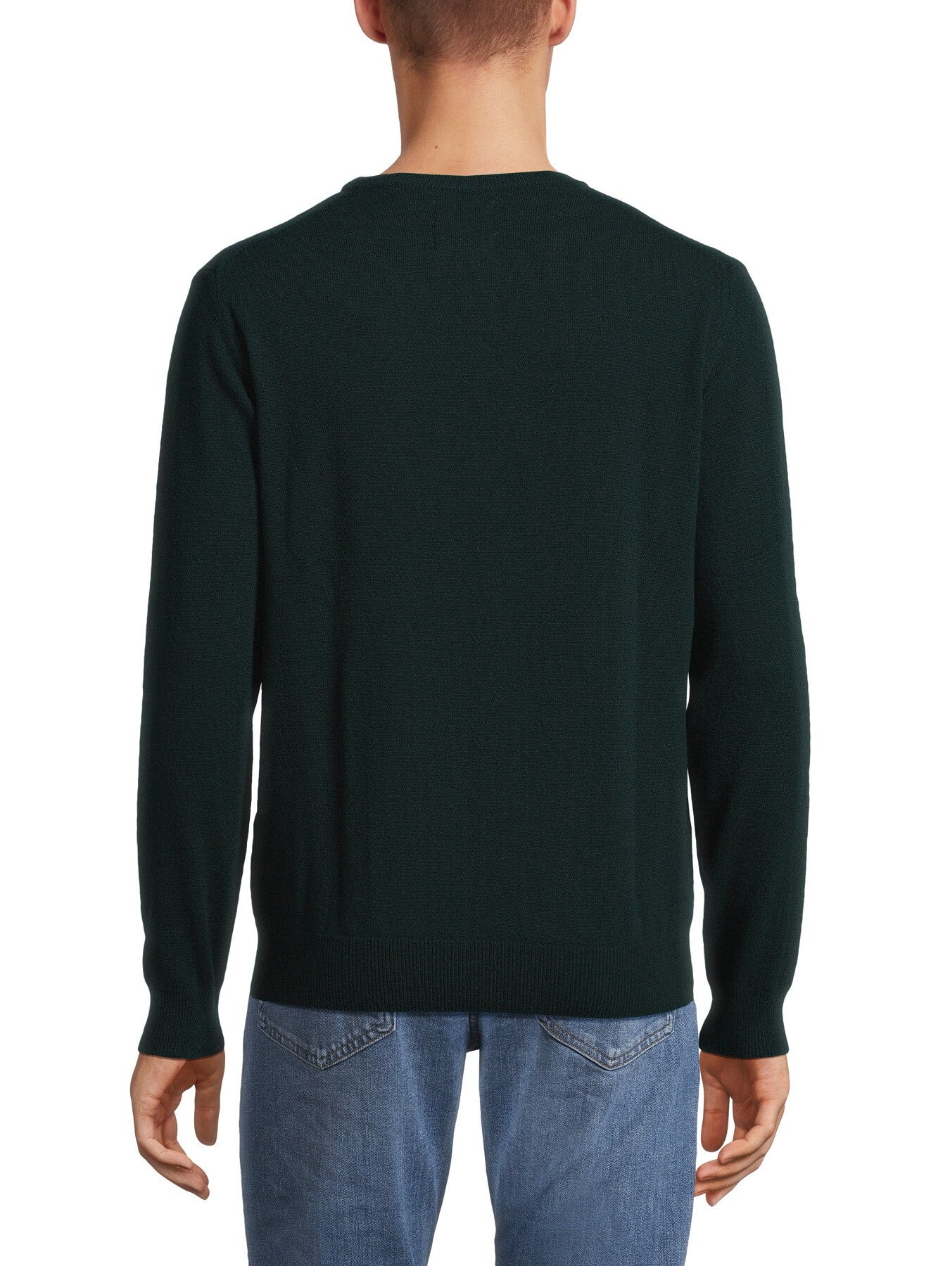 Crew Neck Superfine Lambswool Sweater