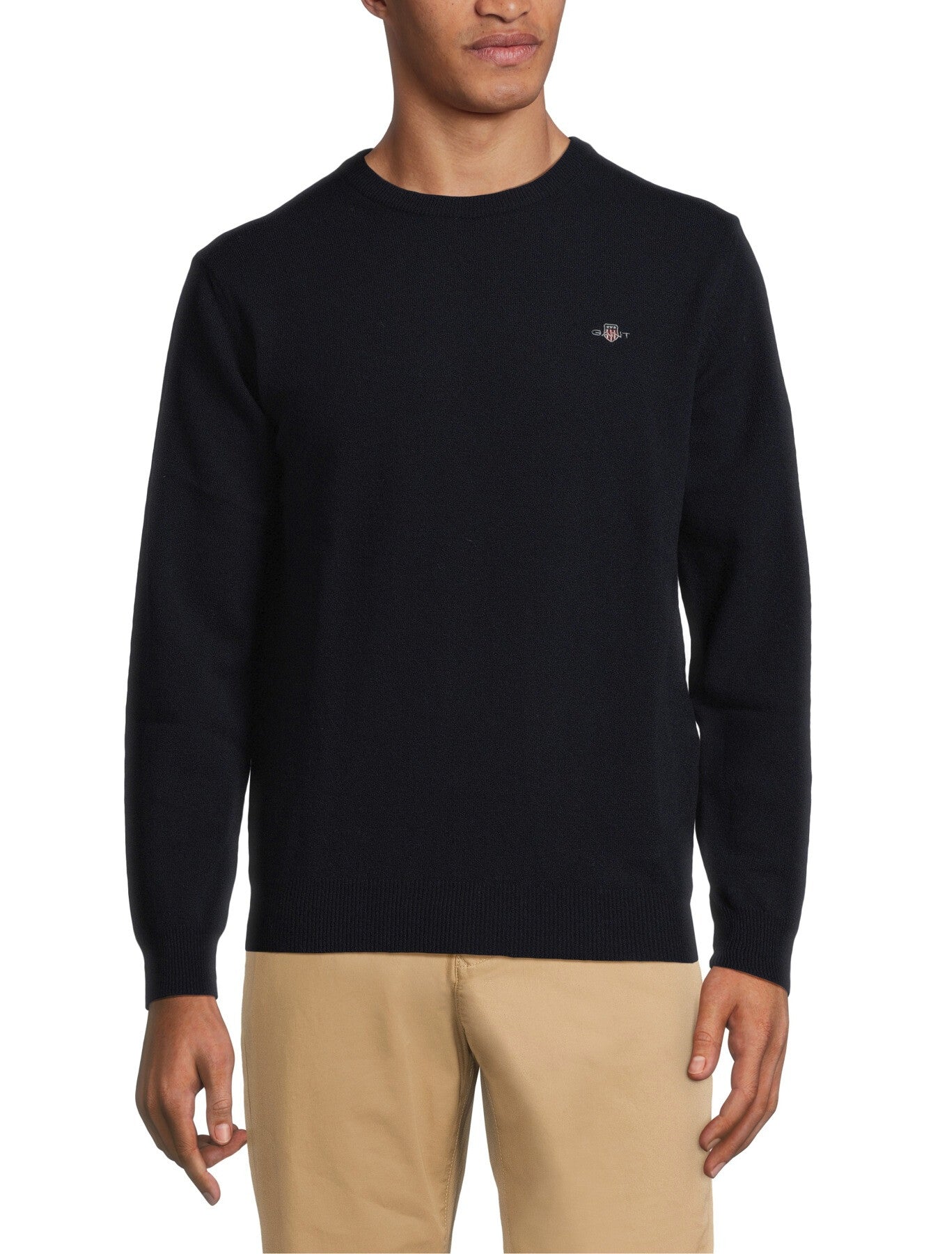 Crew Neck Superfine Lambswool Sweater